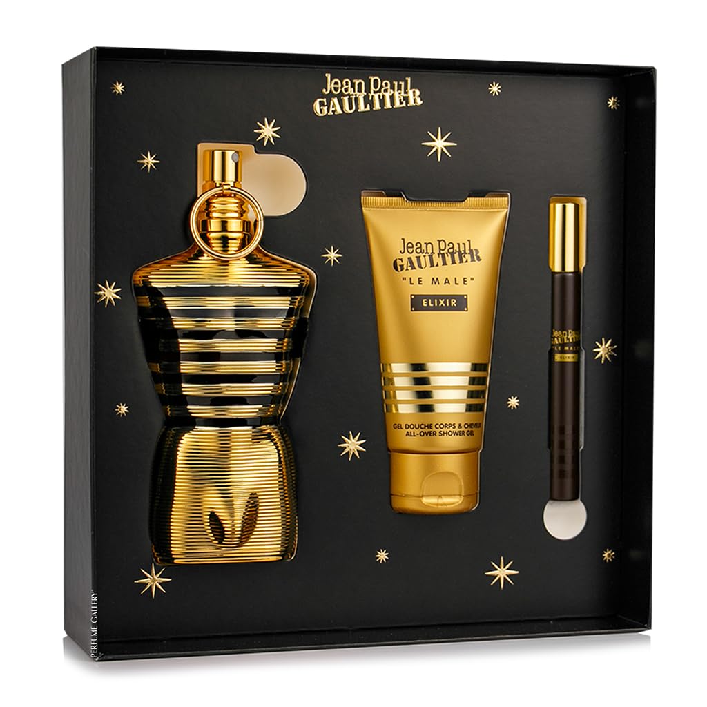 [Set] Jean Paul G Le Male Elixir 4.2 M + 2.5 S/g+ France 3pcs Bybox EDP 10 ml - Thumbnail 2