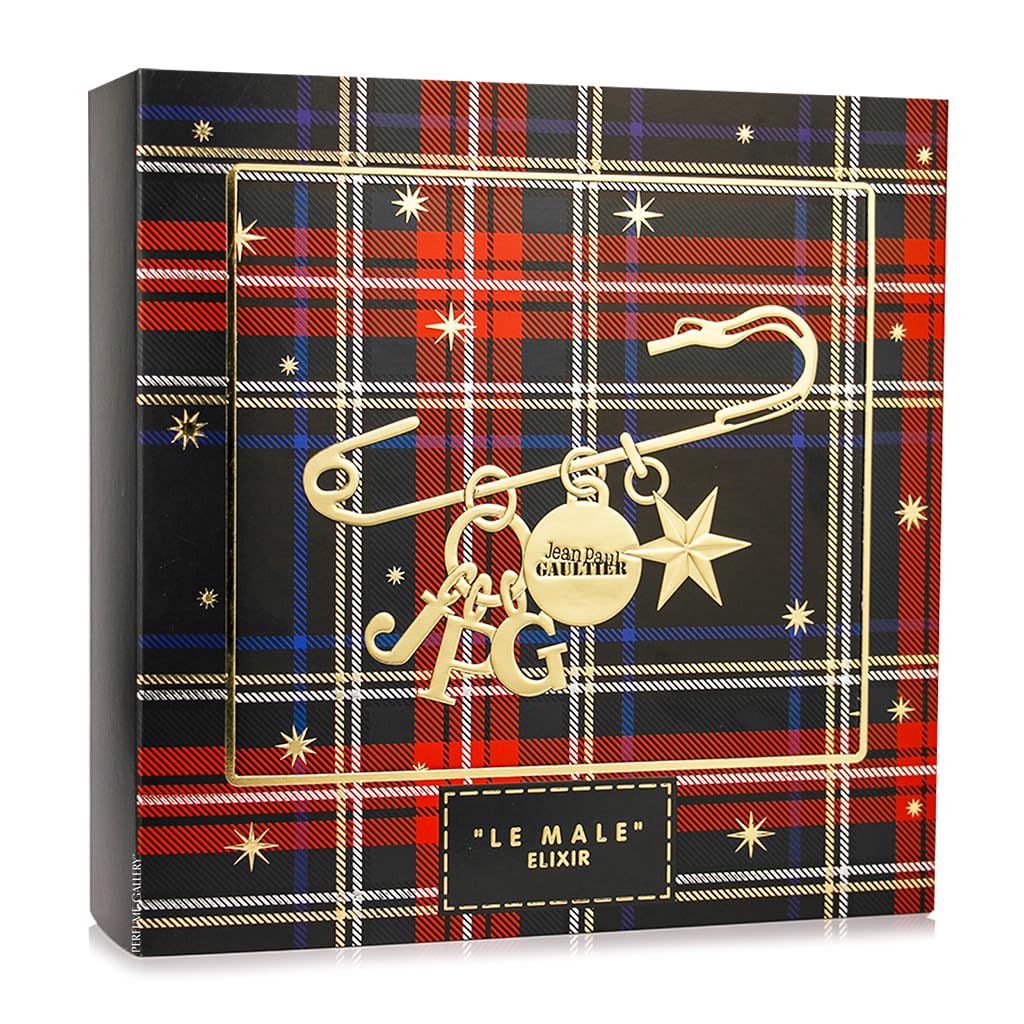 [Set] Jean Paul G Le Male Elixir 4.2 M + 2.5 S/g+ France 3pcs Bybox EDP 10 ml - Thumbnail 3