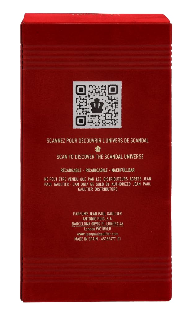 Scandal Le Parfum Intense Rechargeable Men EDP 3.4 oz - Thumbnail 3