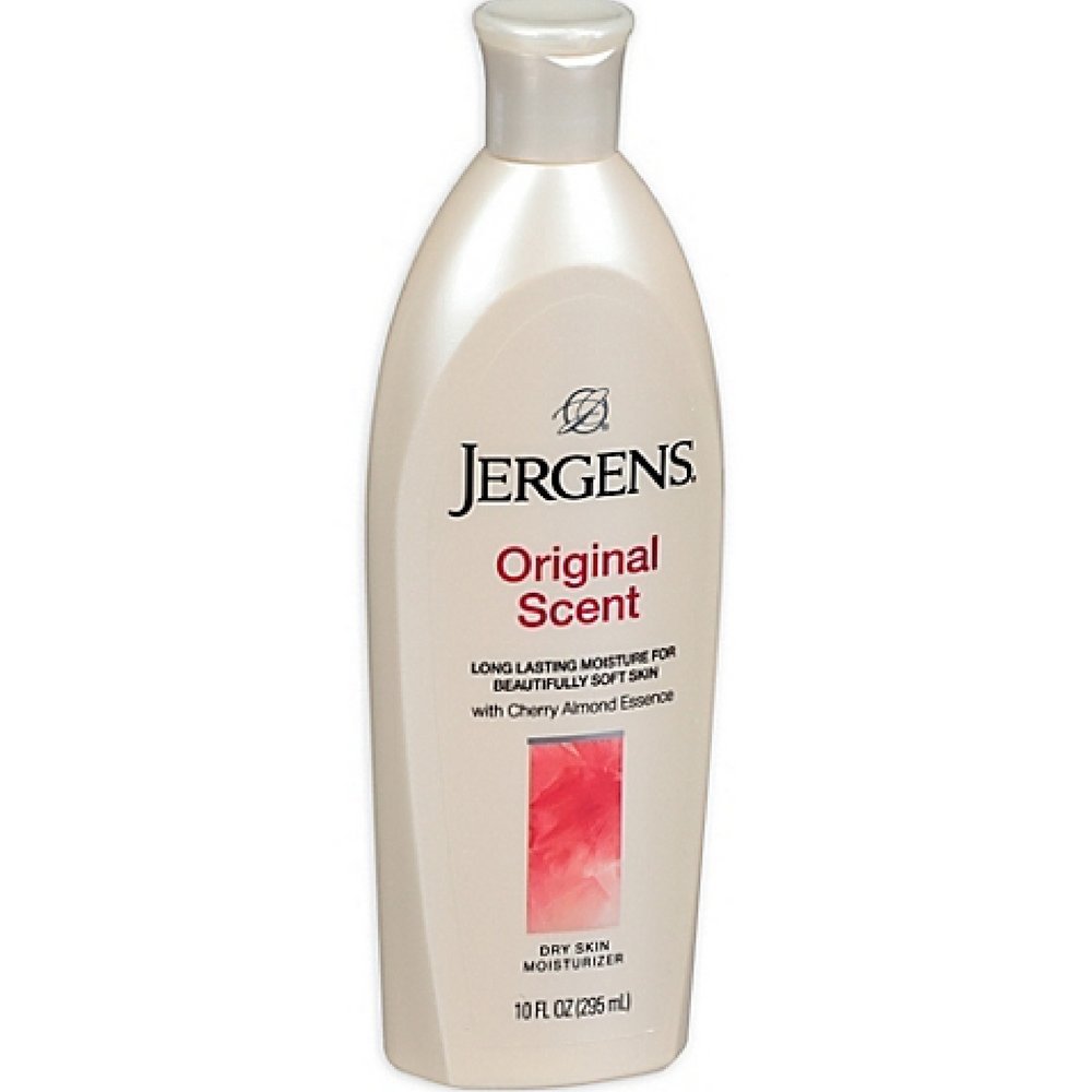 Jergens Original Scent Dry Skin Moisturizer With Cherry Almond Essence 10 oz - Thumbnail 2
