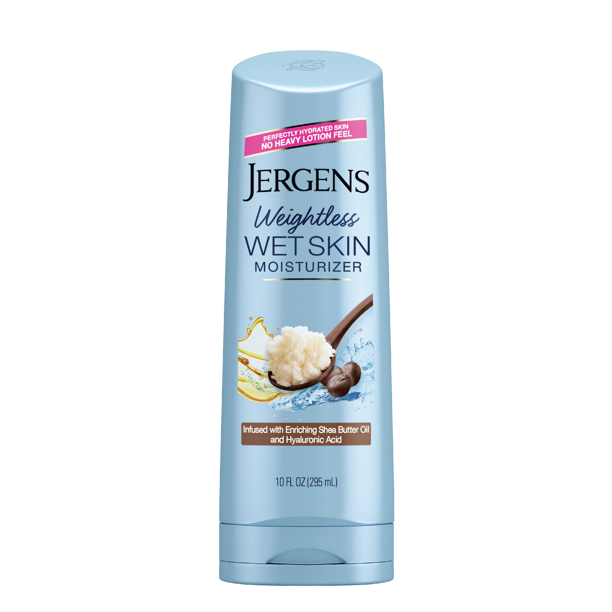 Jergens Wet Skin Body Moisturizer With Shea Butter Oil Pure Shea Butter In