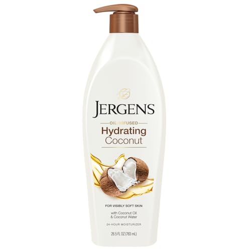 Jergens Hydrating Coconut Body Moisturizer Infused With Coconut Oil and Water - Thumbnail 2
