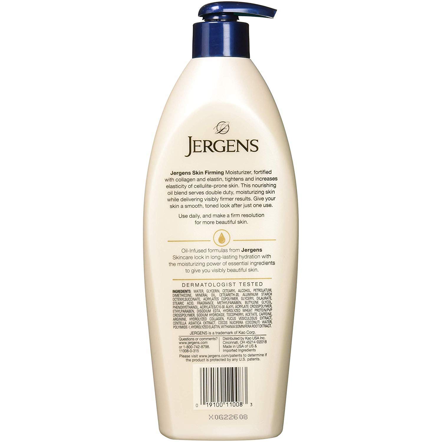 Jergens Skin Firming Daily Toning Moisturizer 16.8 oz - Thumbnail 2