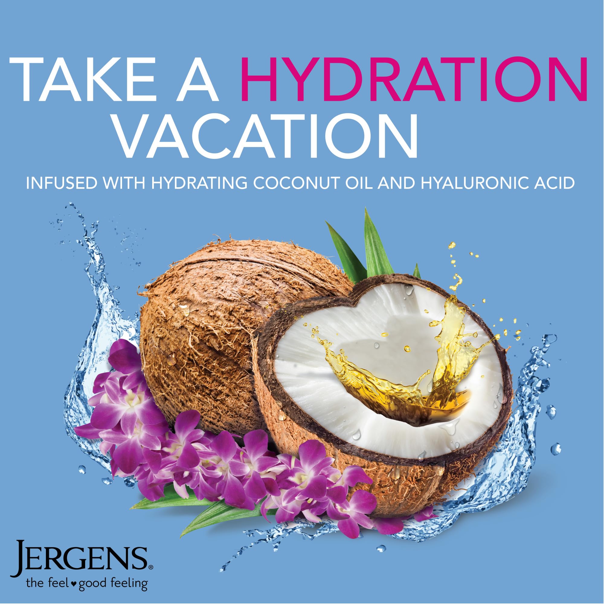 Jergens Wet Skin Body Lotion With Coconut Oil In Shower Lotion for Dry Skin - Thumbnail 3