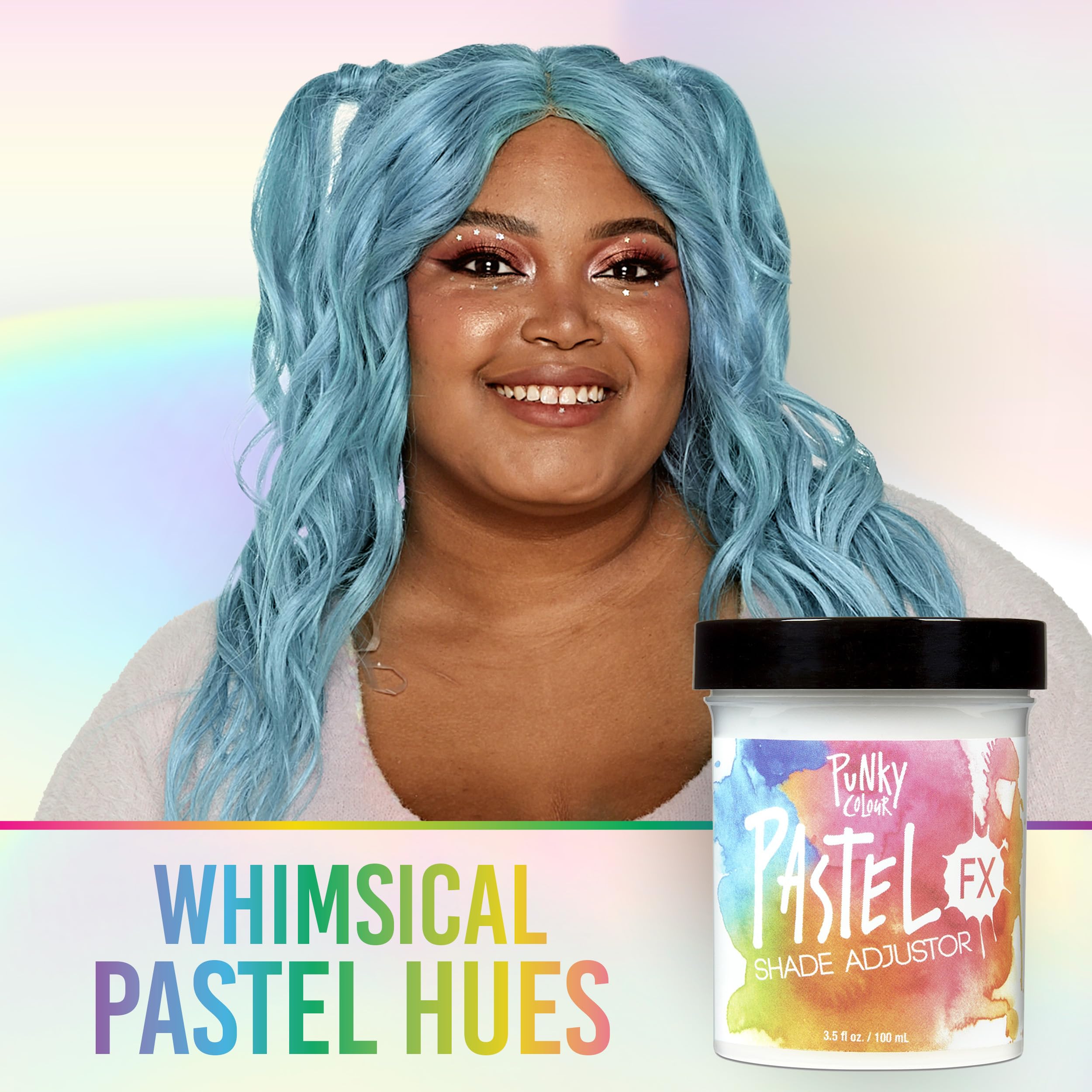 Punky Pastelfx Shade Adjustor Semi Permanent Hair Color Vegan Cruelty Free - Thumbnail 3