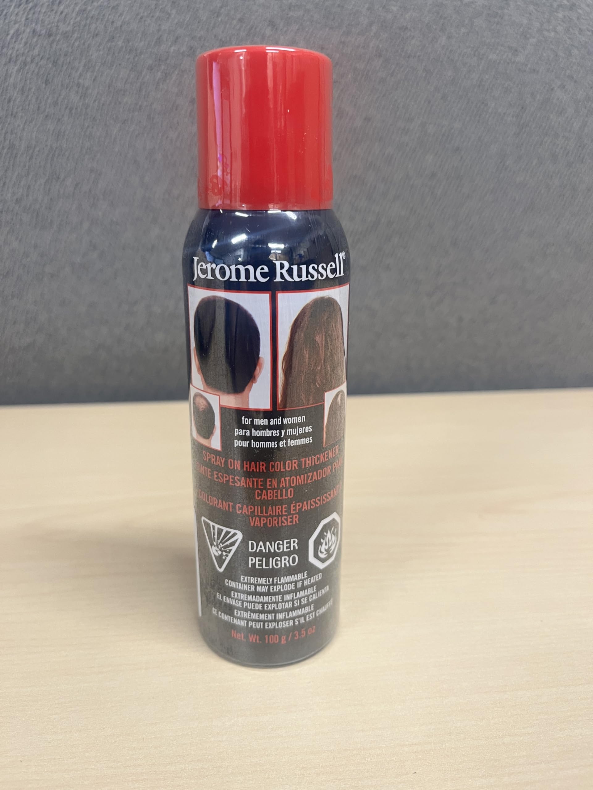 Jerome Russell Hair Color Thickener for Thinning Hair Dark Brown 3.5 oz - Thumbnail 3