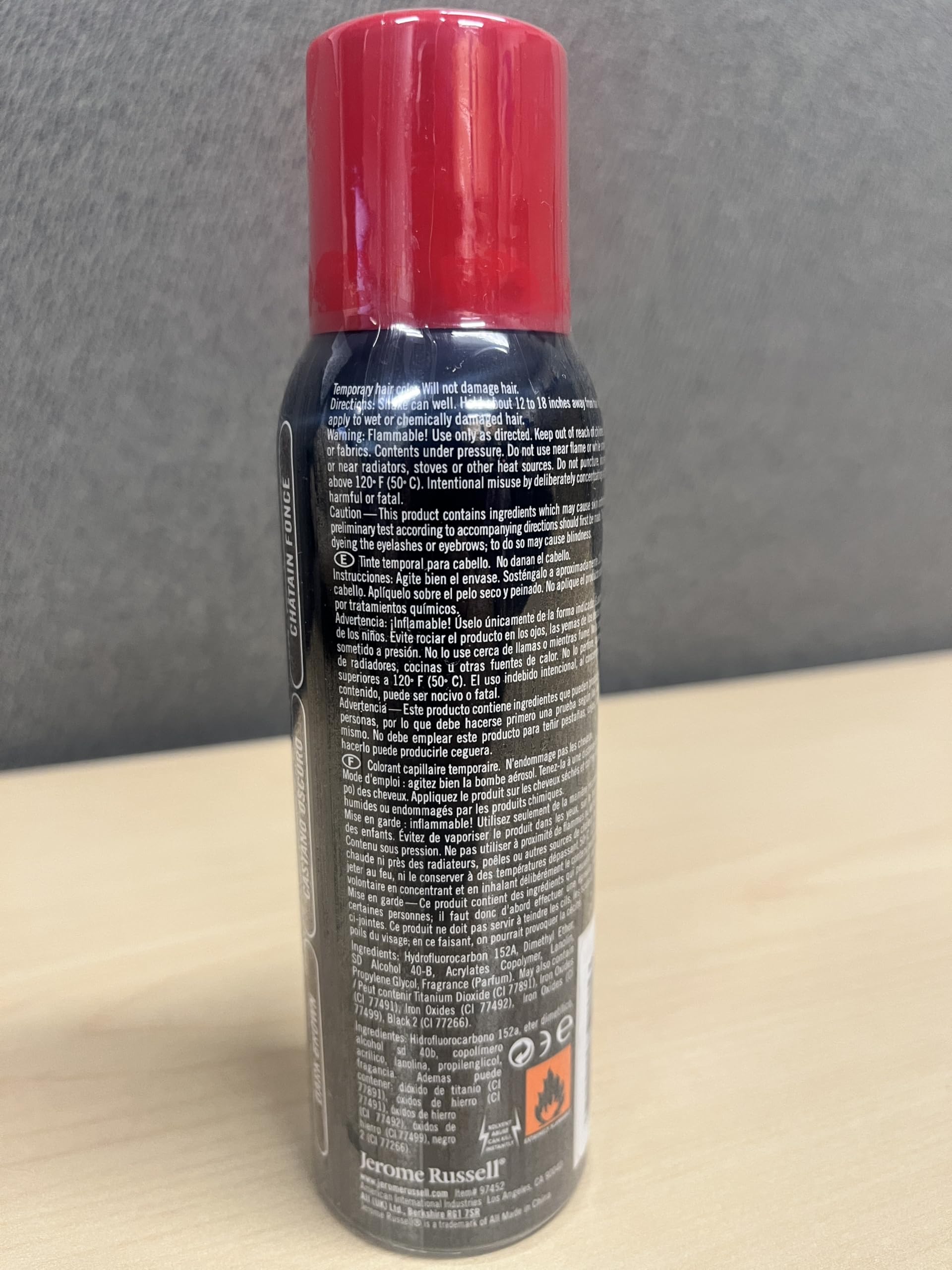 Jerome Russell Hair Color Thickener for Thinning Hair Dark Brown 3.5 oz