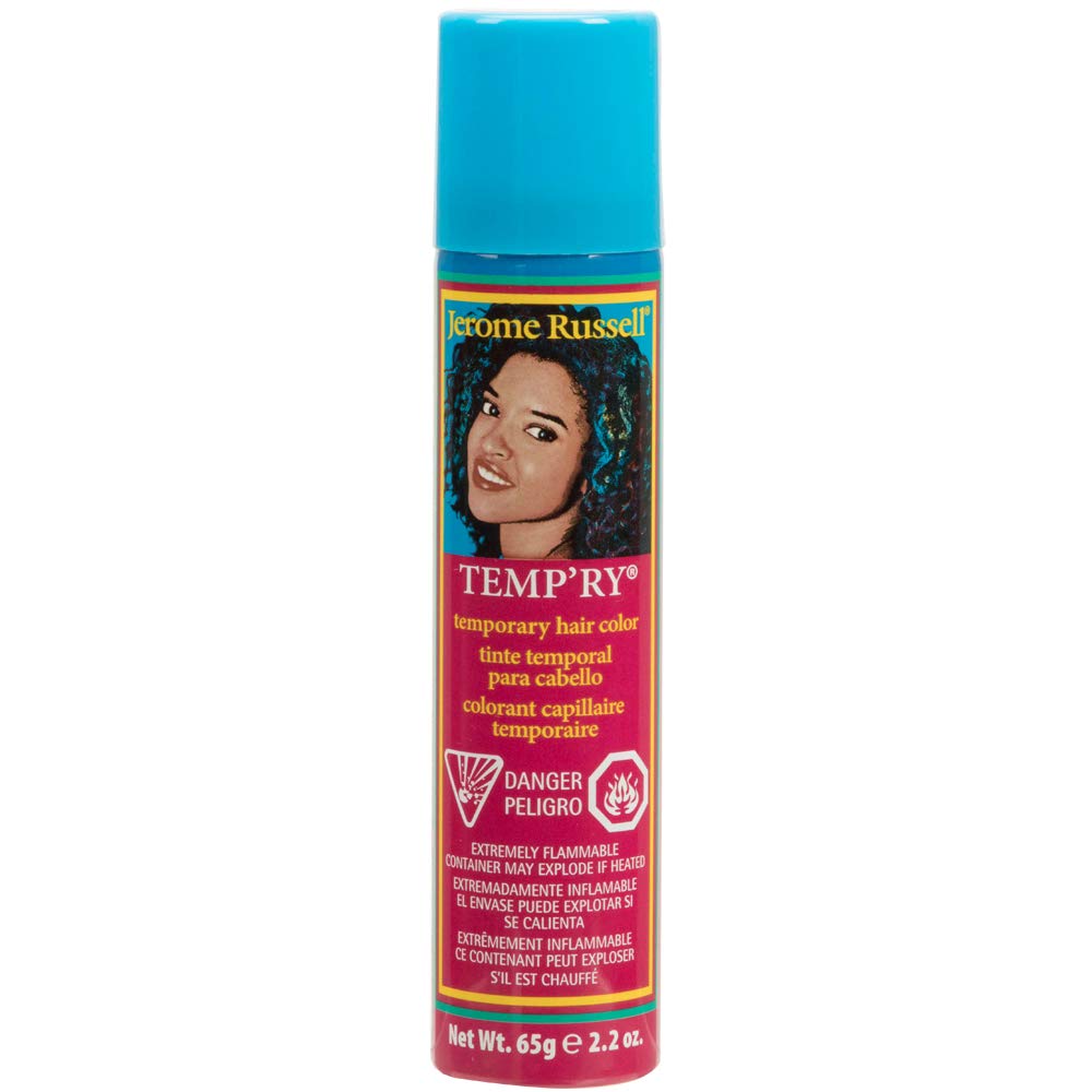 Jerome Russell Intense Blue On Hair Dye Fast Drying Non Sticky Vivid Color for