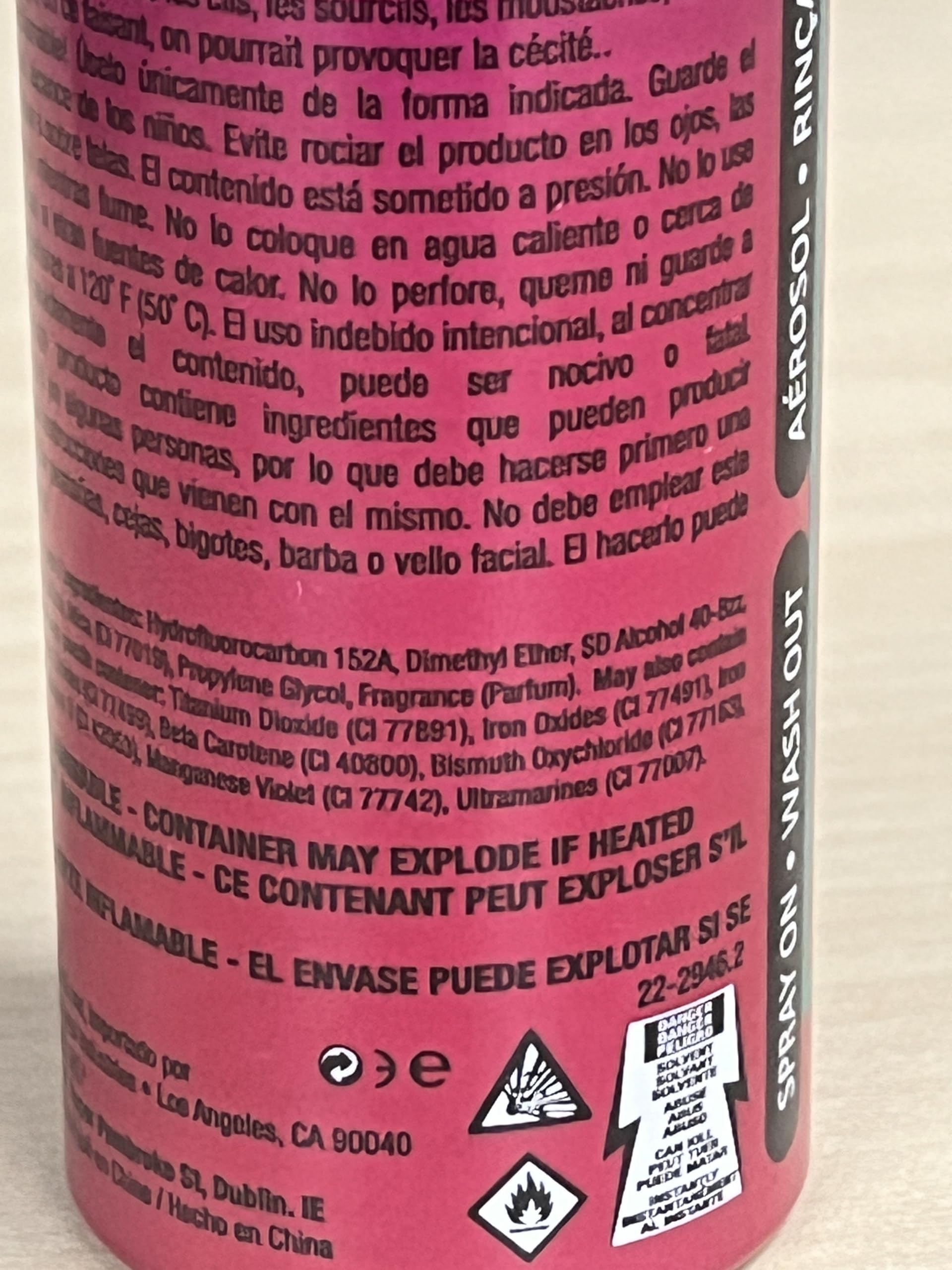 Jerome Russell Temporary Hair Color Blue Black Intense On Temporary Hair Color - Thumbnail 3