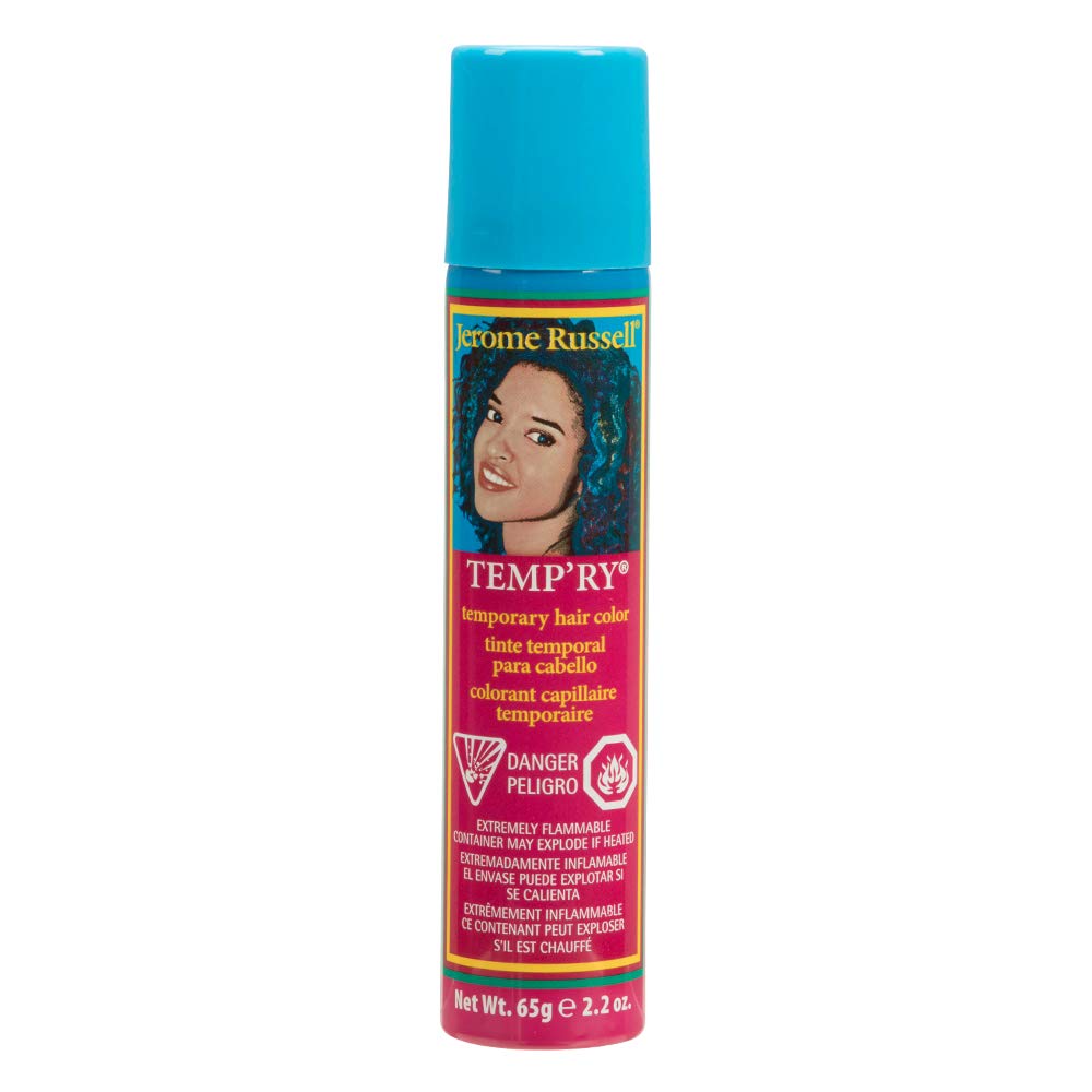 Jerome Russell Temporary Hair Color Intense Sprayon Fastdrying Nonsticky Travel