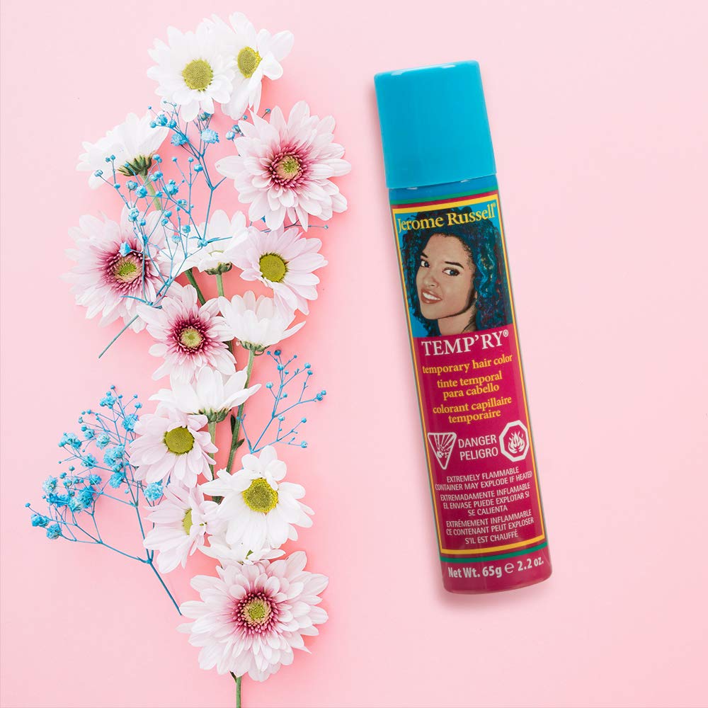 Jerome Russell On Temporary Vivid Hair Color Red Wine Intense Fast Drying Non - Thumbnail 3