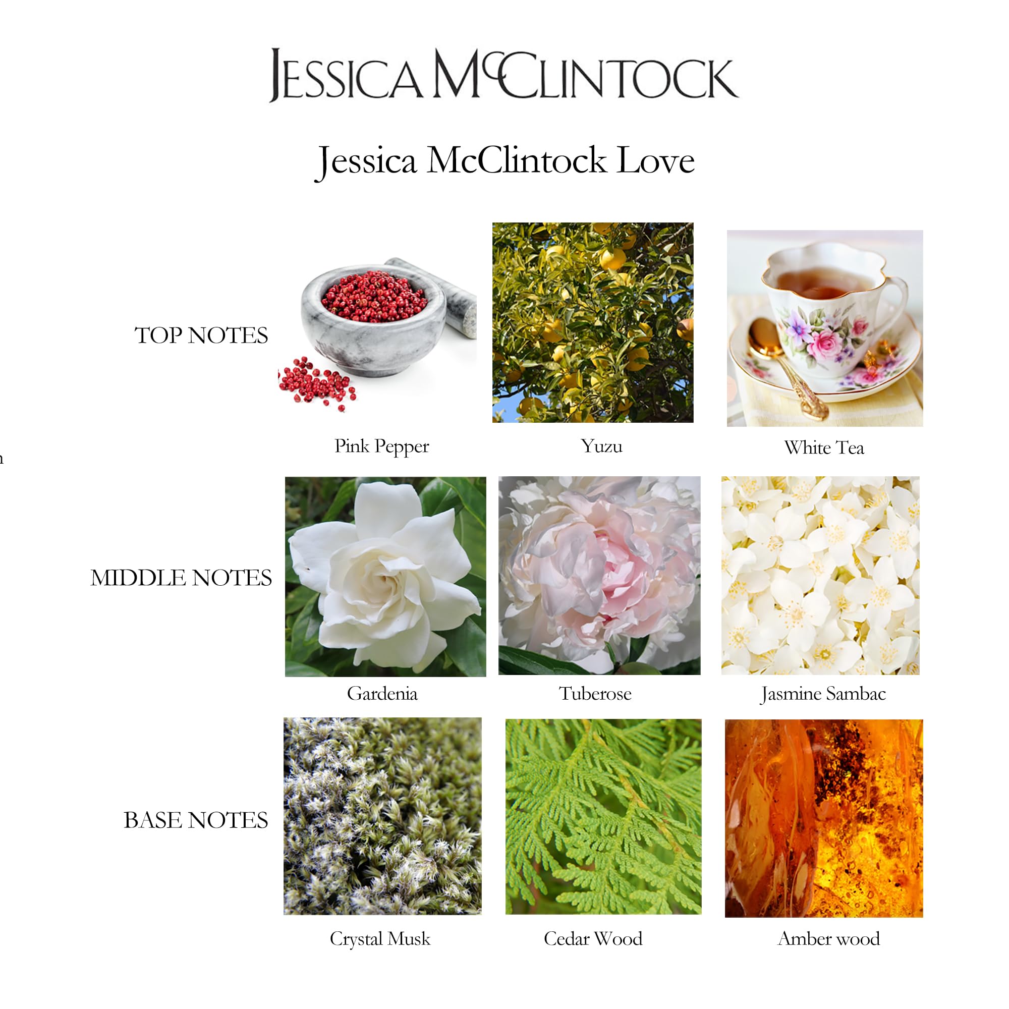 Jessica Mc Clintock Love 3.4 L Usa 24pcs Bybox EDP - Thumbnail 3