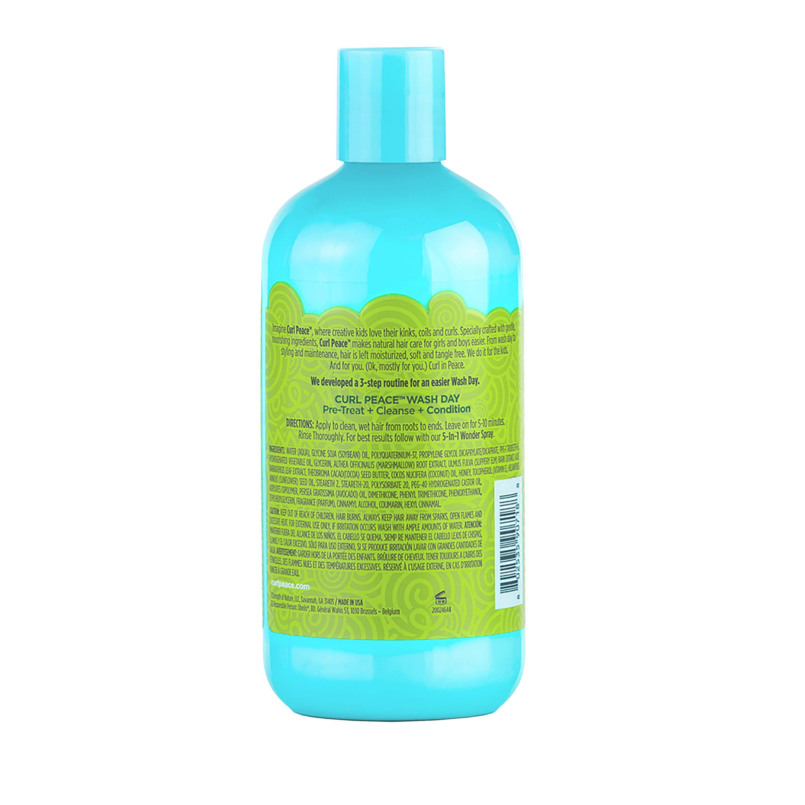 Just for Me Curl Peace Ultimate Detangling Conditioner Nourishes Replenishes - Thumbnail 2