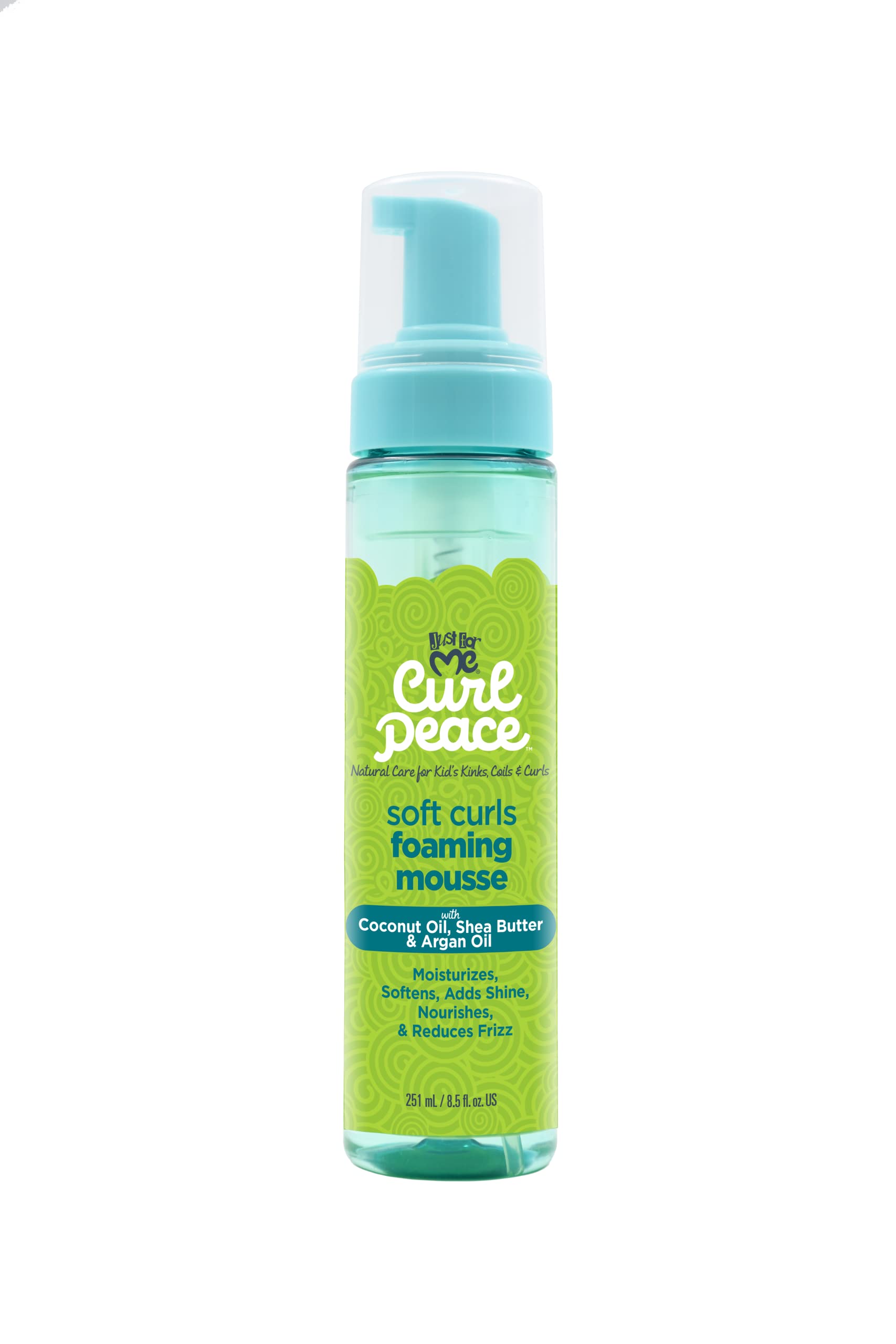 Just for Me Curl Peace Soft Curls Foaming Mousse 8.5 oz
