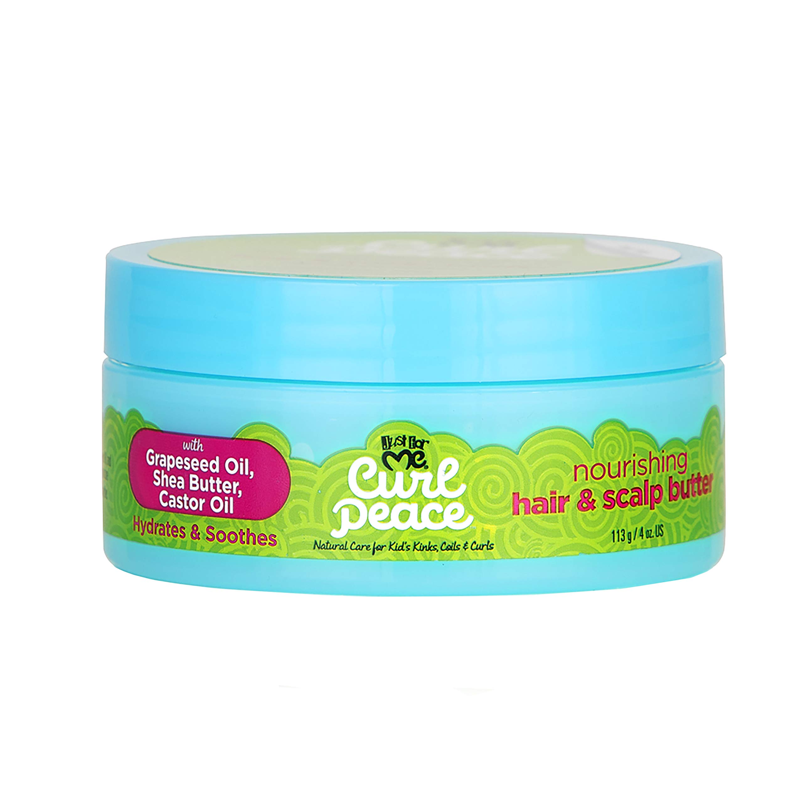 Just for Me Curl Peace Nourishing Hair Scalp Butter Hydrates Soothes Contains