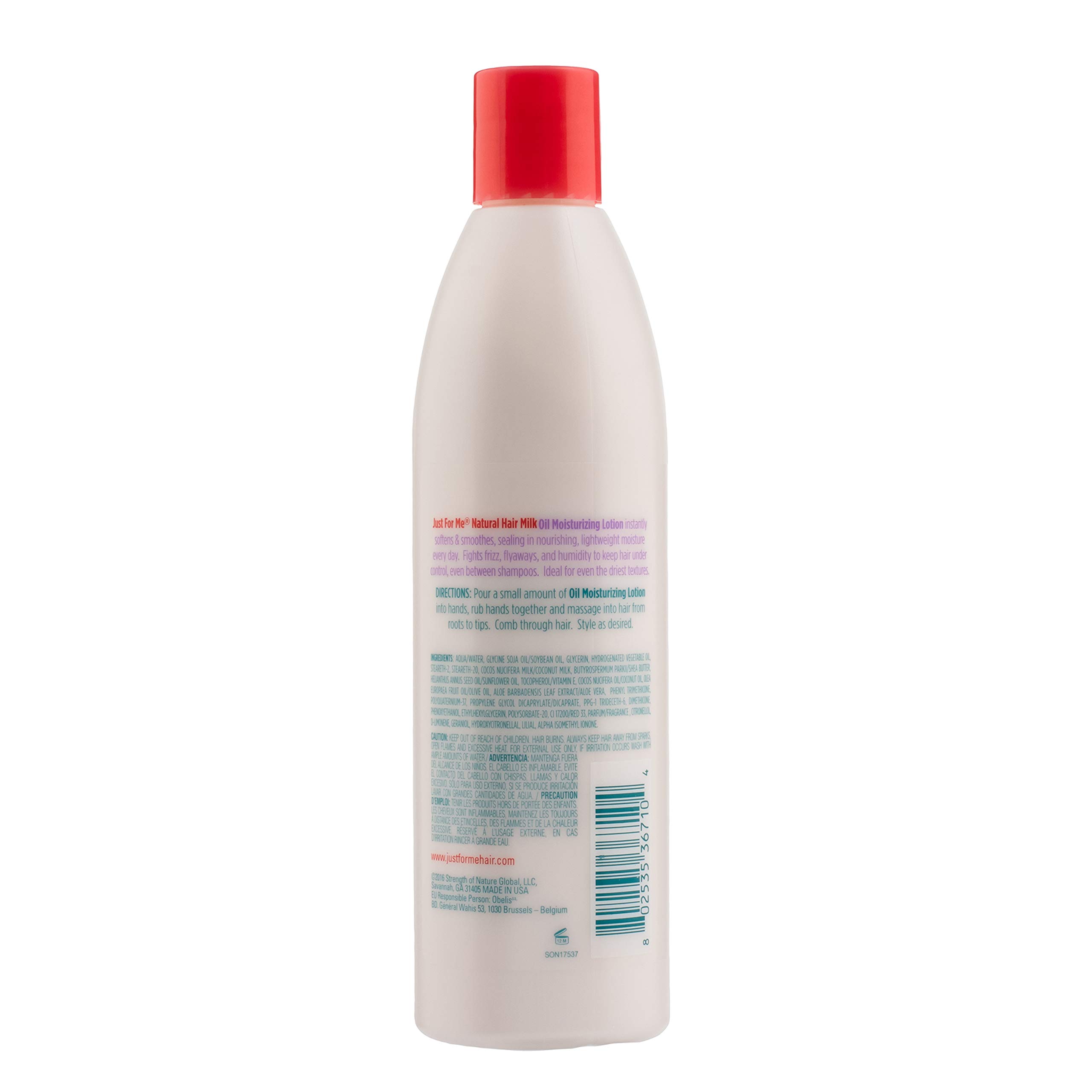 Just for Me Natural Hair Milk Lotion Hydrates Strengthens Contains Coconut Milk - Thumbnail 2