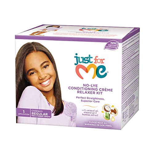 Just for Me Nolye Regular Conditioning Creme Relaxer Kit 1 Count - Thumbnail 2