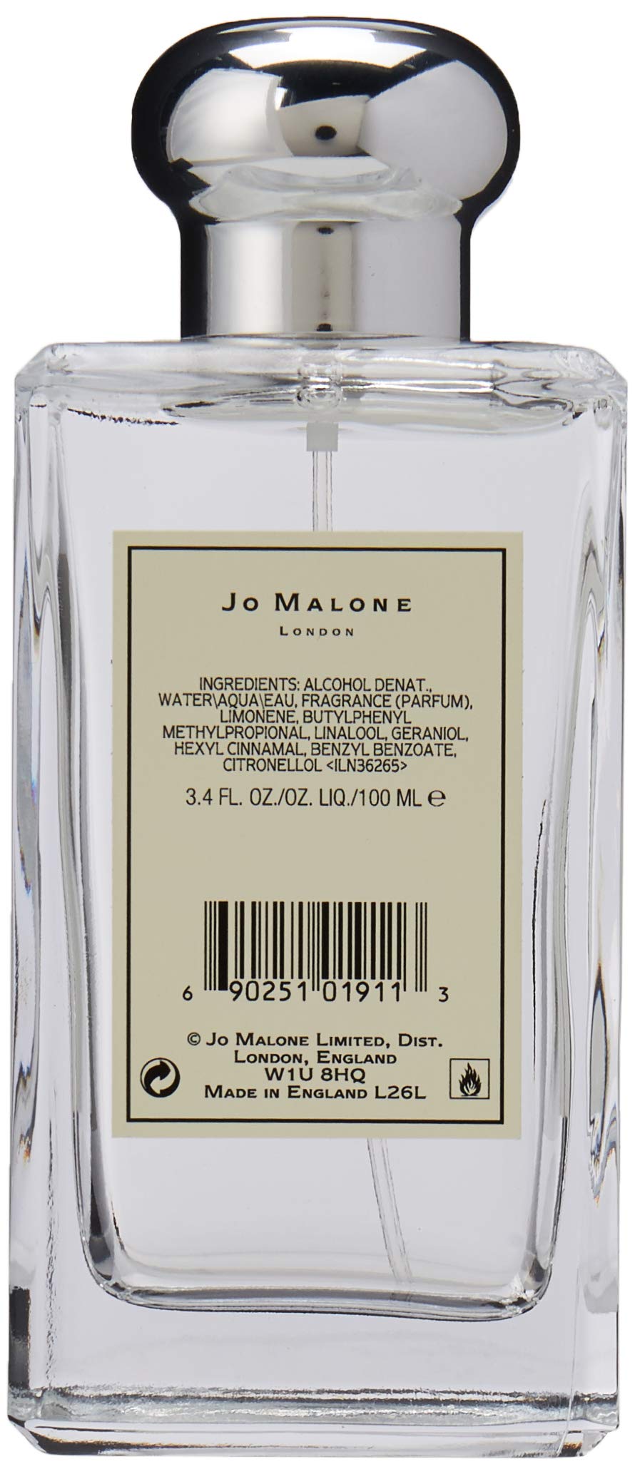 Jo Malone English Pear Freesia Cologne For Women 3.4 oz