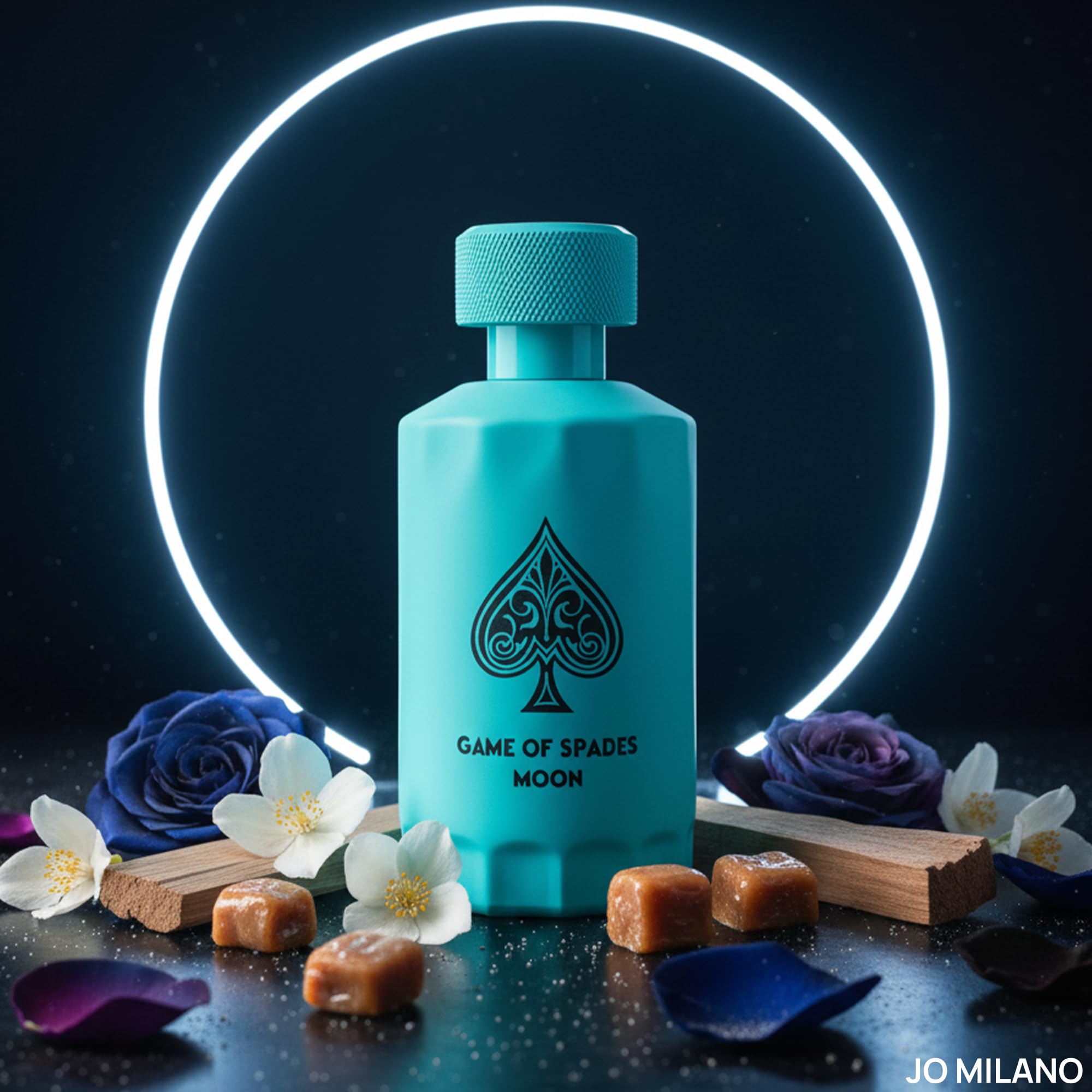 Jo Milano Game of Spades Moon Parfum | | Amber Fresh Sweet Musky Warm Spicy - Thumbnail 3