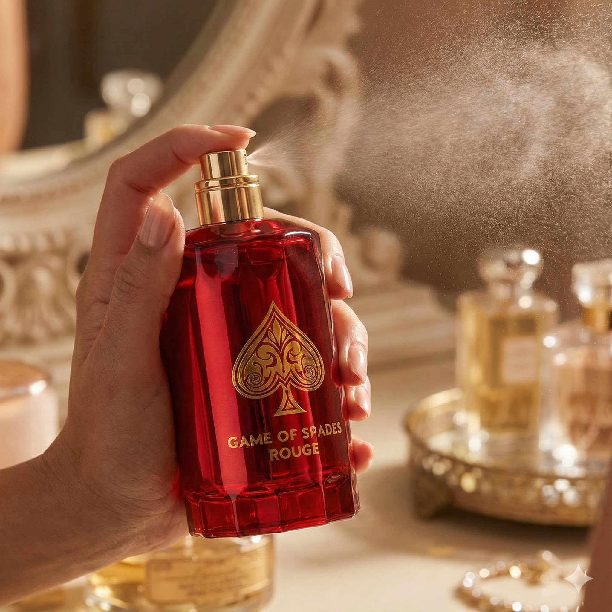Jo Milano Game of Spades Rouge Parfum | | Oud Wood Sugar Warm Spicy Orange