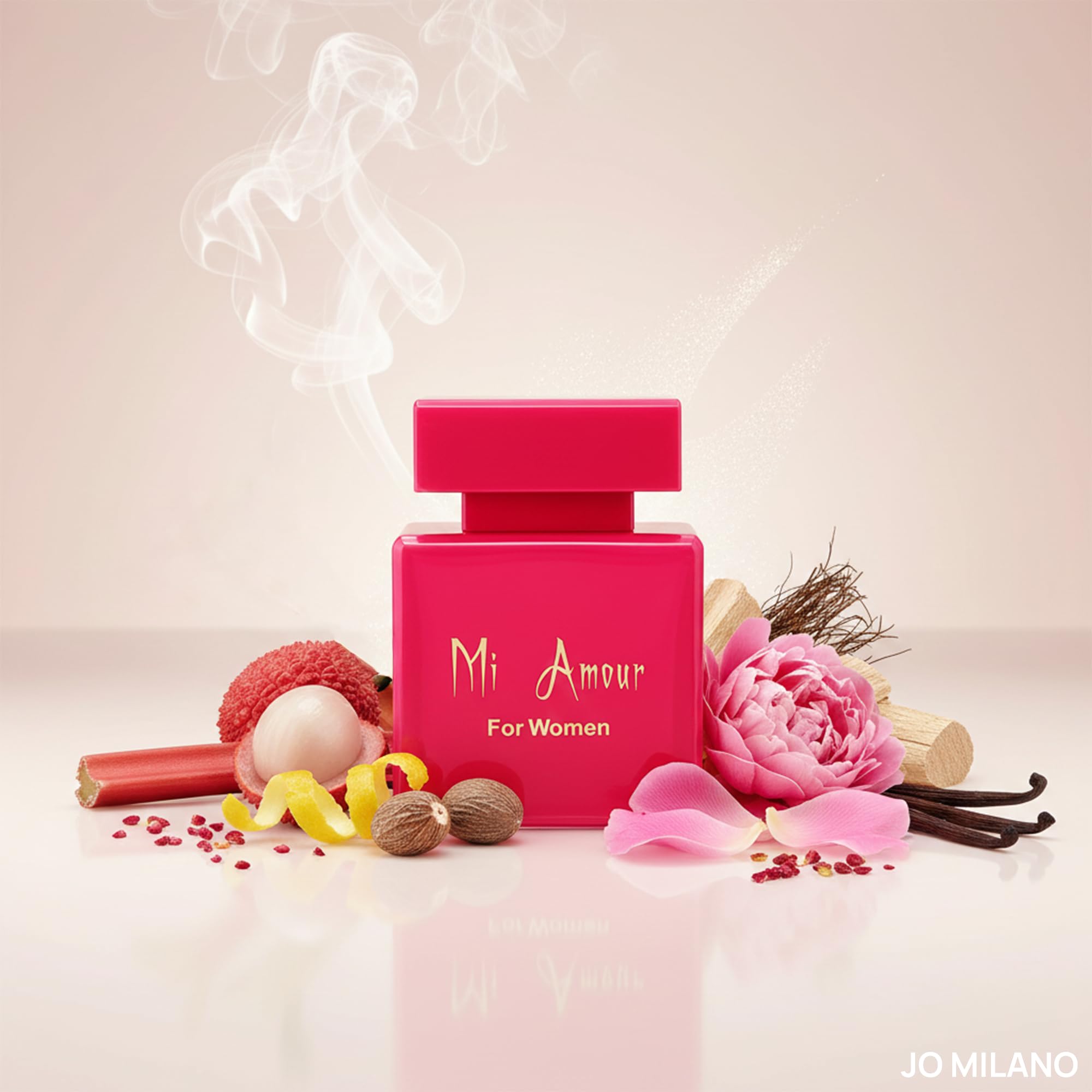 Jo Milano Paris Mi Amour | | Vanilla Rose Floral Fruity Fresh Scent | For Women - Thumbnail 3