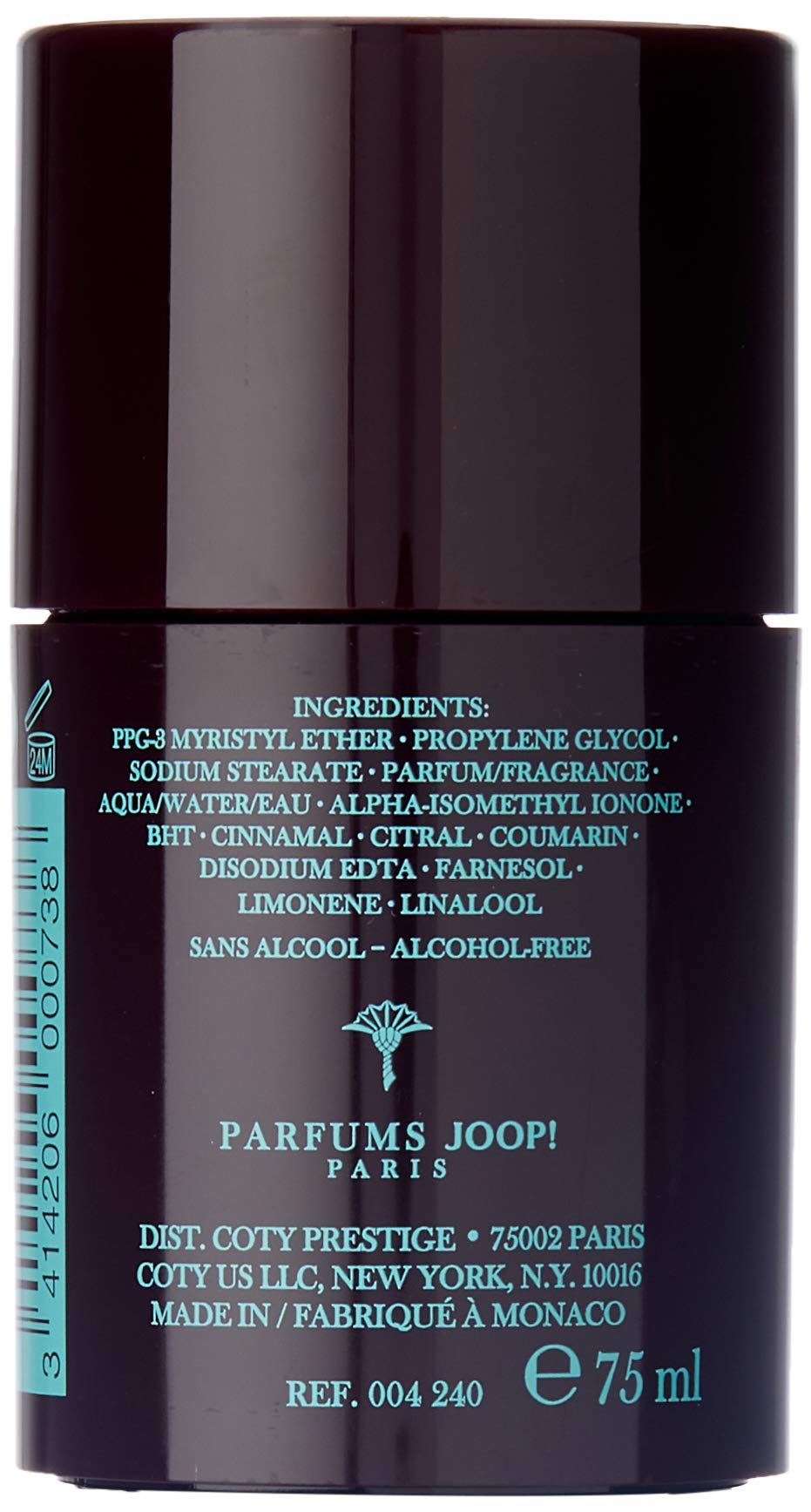 [Deodorant] Joop Men Mild Deo St 2.4 oz - Thumbnail 2