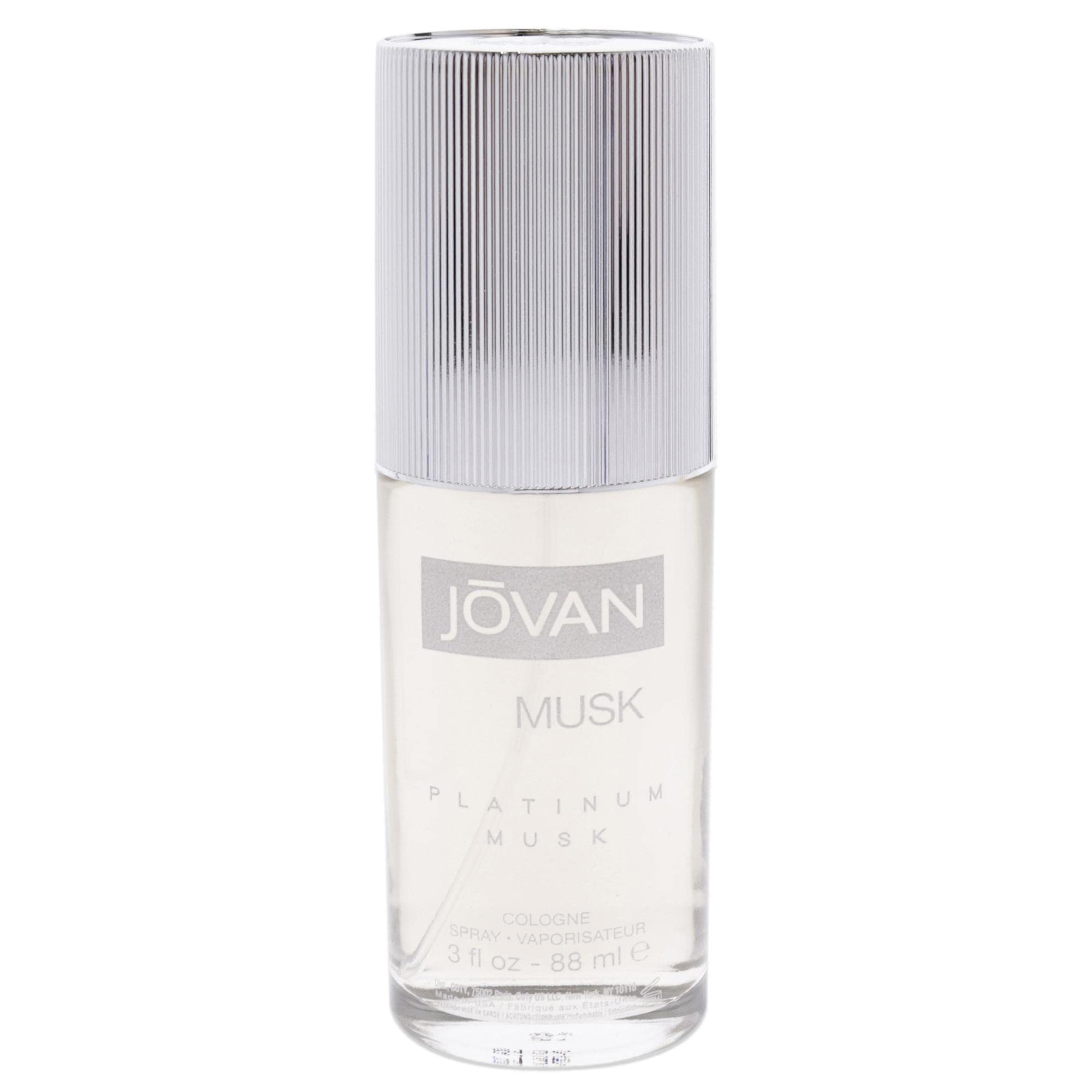 Jovan Musk Platinum Musk Cologne For Men 3 oz - Thumbnail 2