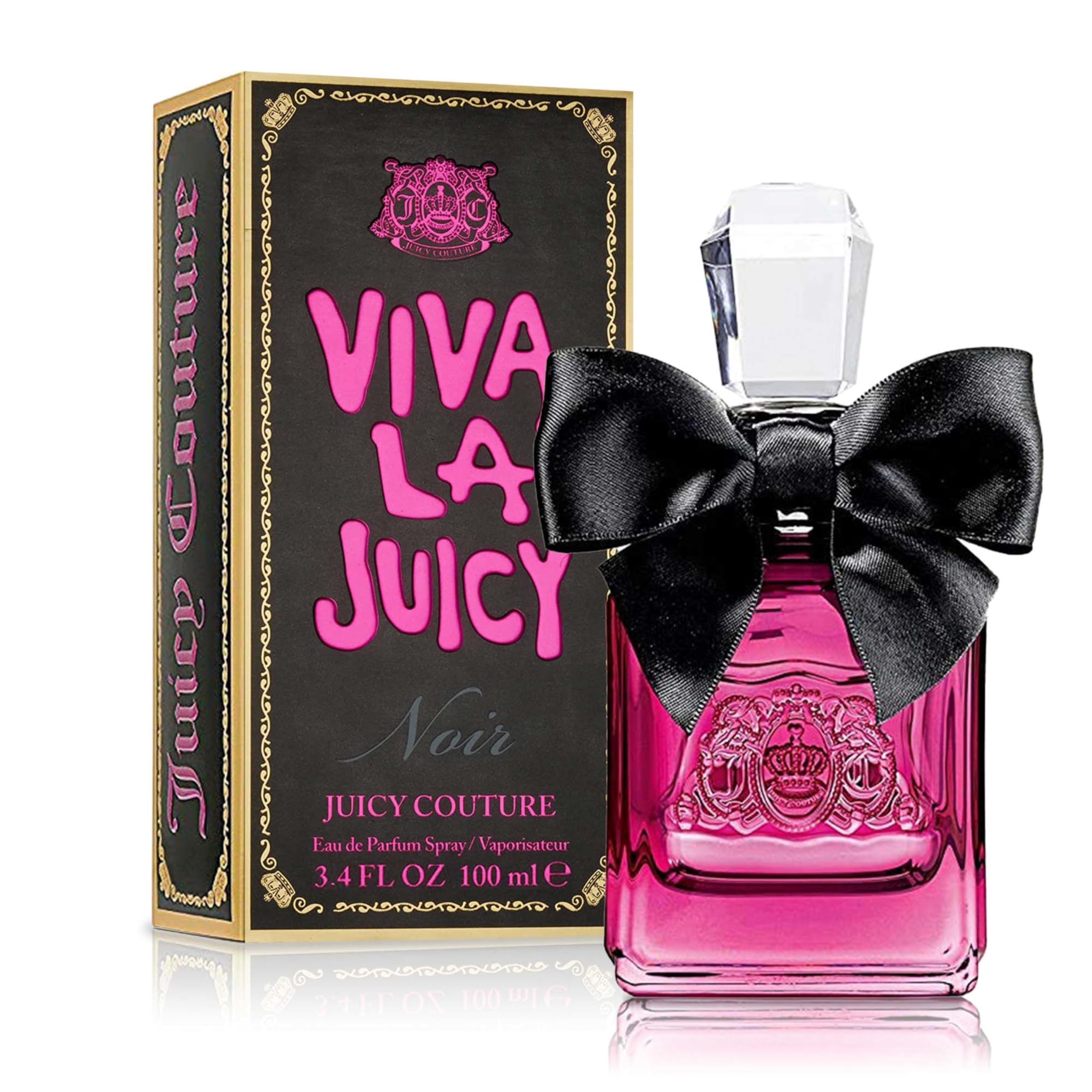 Juicy Couture Viva la Juicy Noir With Notes of Wild Berries Gardenia Amber