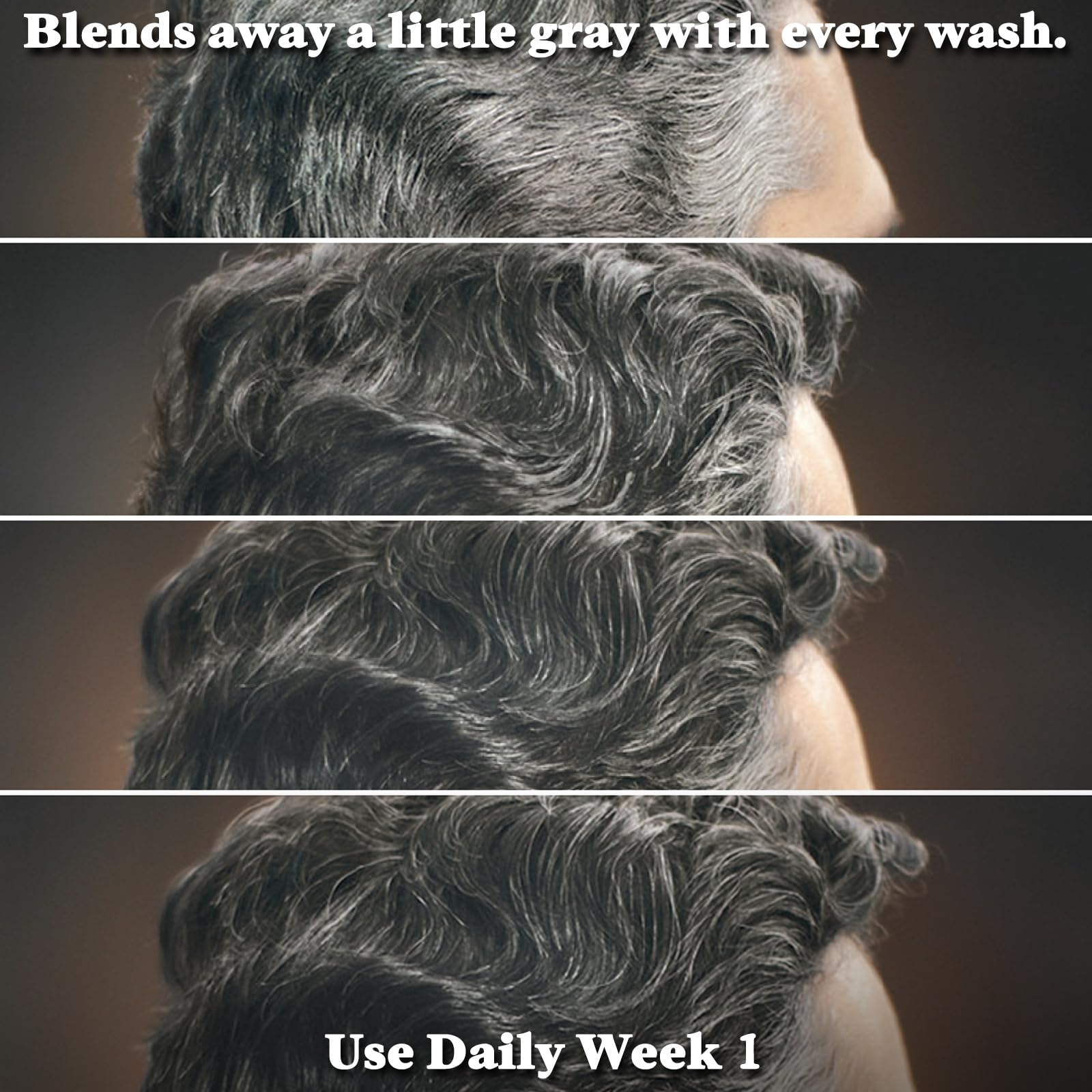 Just Control Gx Grey Reducing 2 In 1 Shampoo and Conditioner Gradual Hair Color - Thumbnail 3