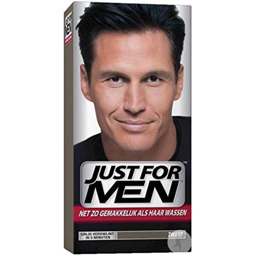 Just Shampoo In Haircolor Real Black H 55 For Men - Thumbnail 2