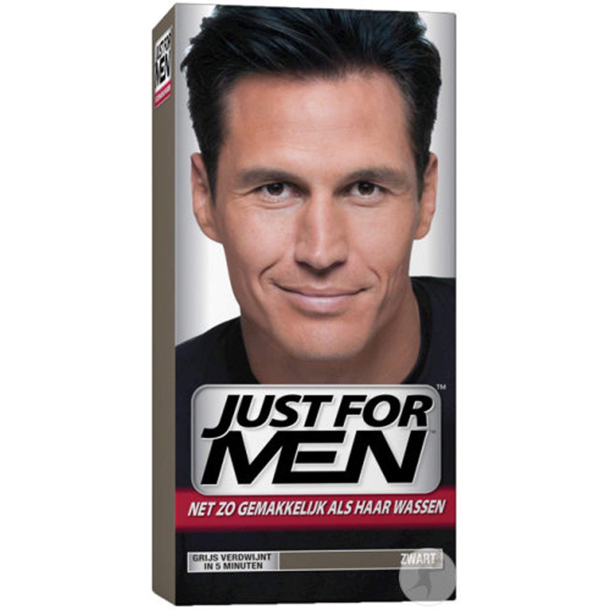 Just Shampoo In Haircolor Real Black H 55 For Men