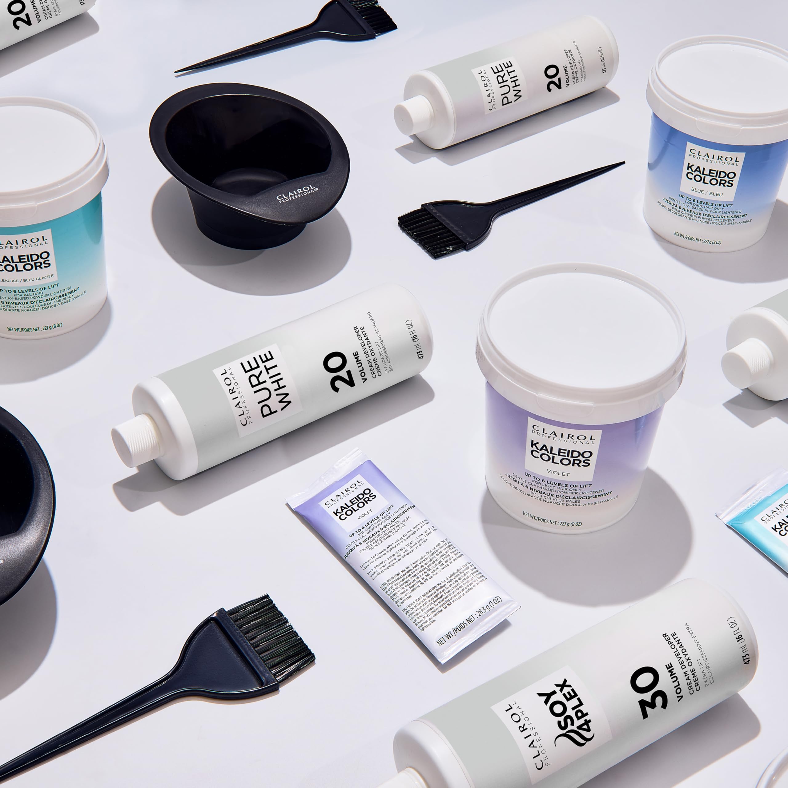 Clairol Professional Kaleidocolors Blue . Hair Lightener for Dark Hair 1 oz - Thumbnail 3