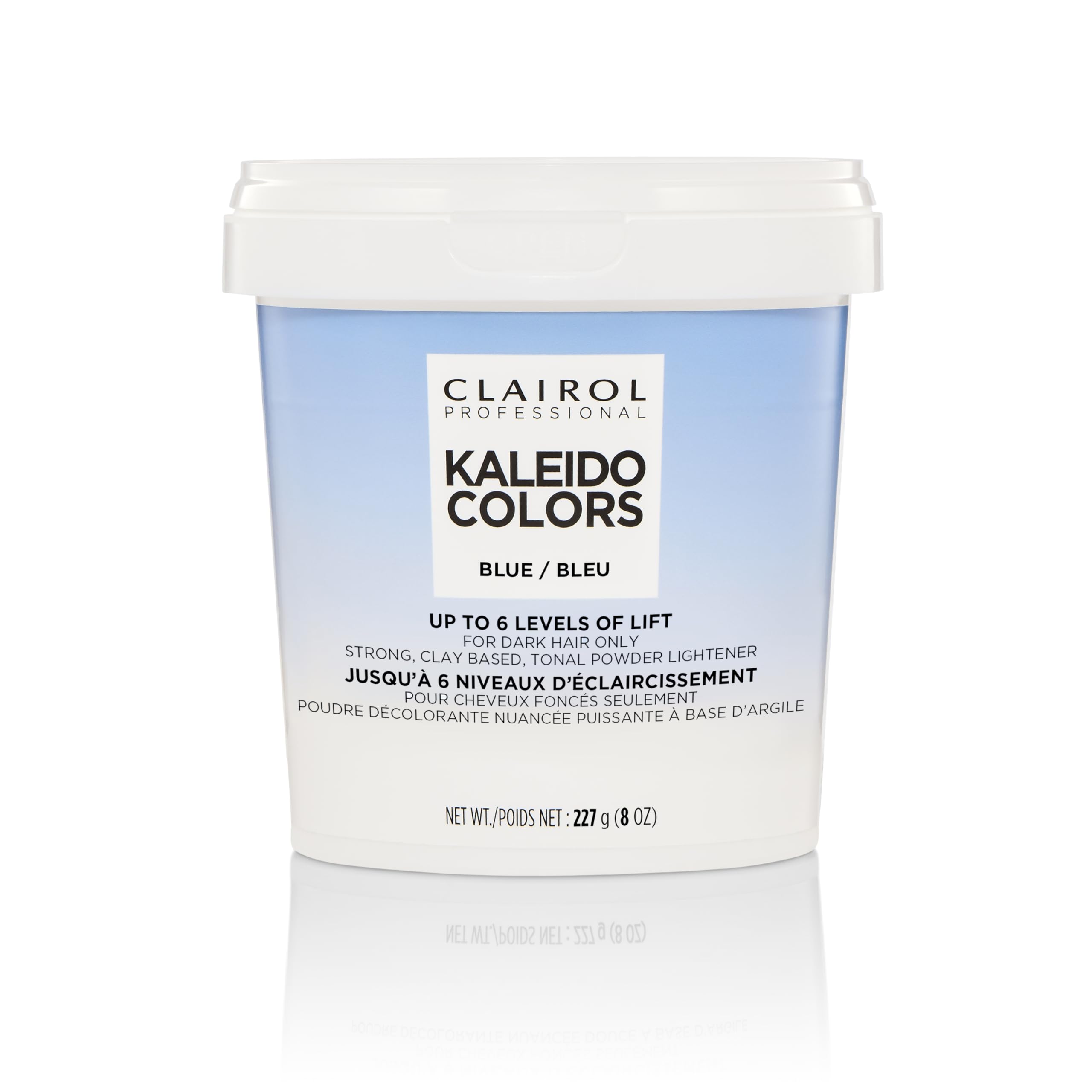 Clairol Professional Kaleidocolors Blue Tub . Hair Lightener for Dark Hair 8 oz