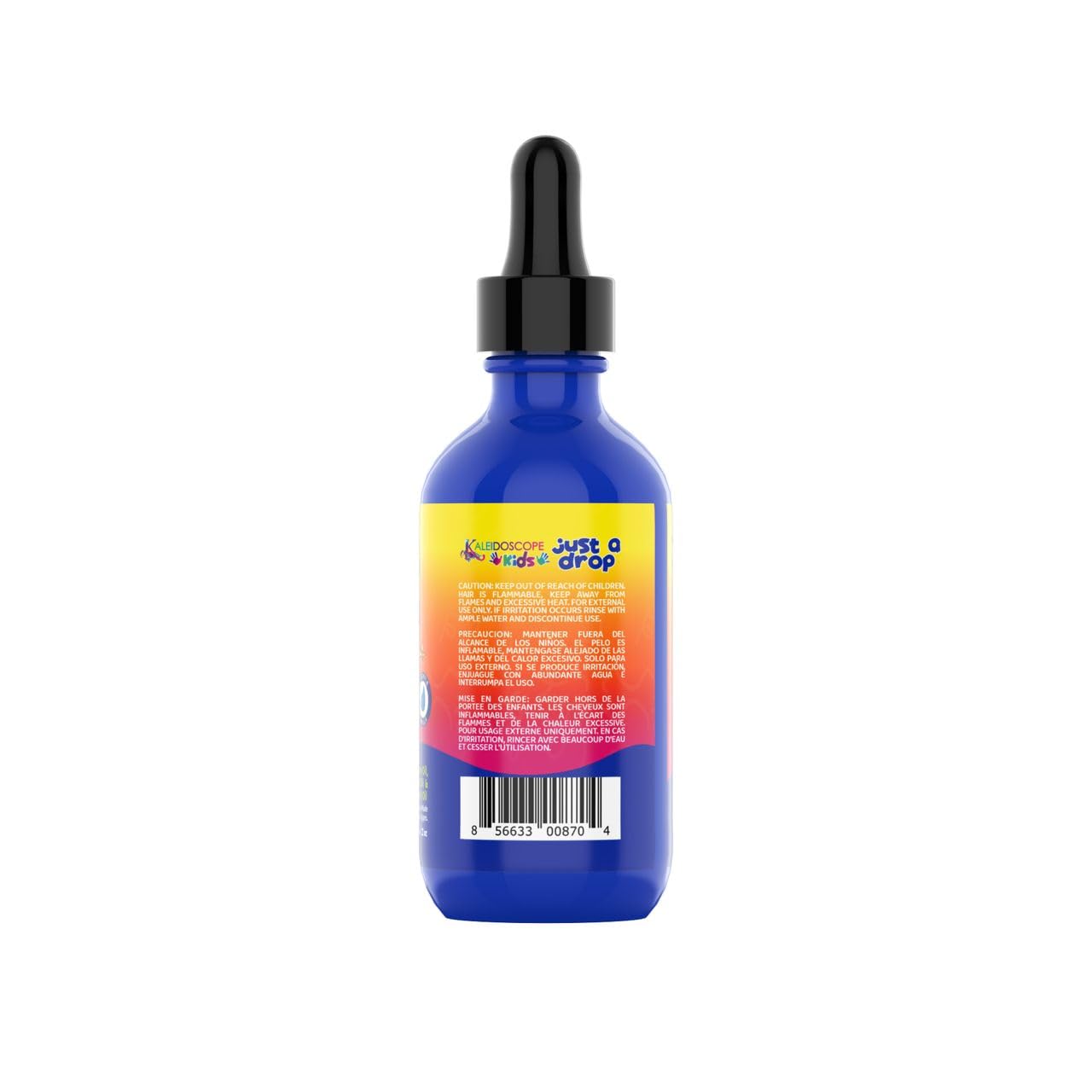 Kaleidoscope Nourishing Kids Just A Drop Oil Lightweight Hair Oil With Castor - Thumbnail 2