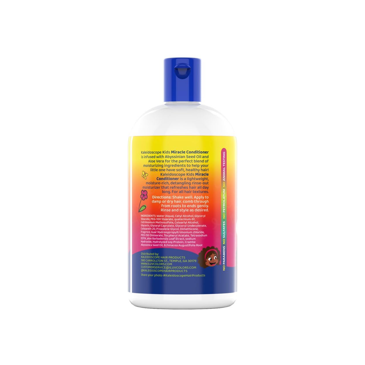 Kaleidoscope Kids Detangling Conditioner for Curly Hair With Aloe Vera - Thumbnail 2