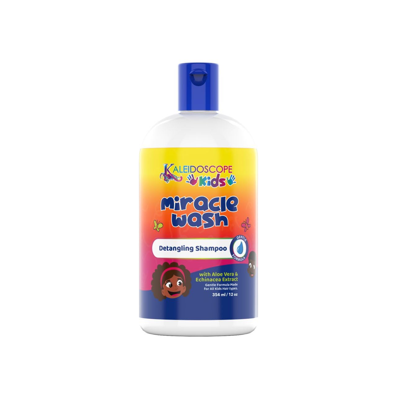 Kaleidoscope Kids Shampoo for Curly Hair With Aloe Vera and Echinacea Extract