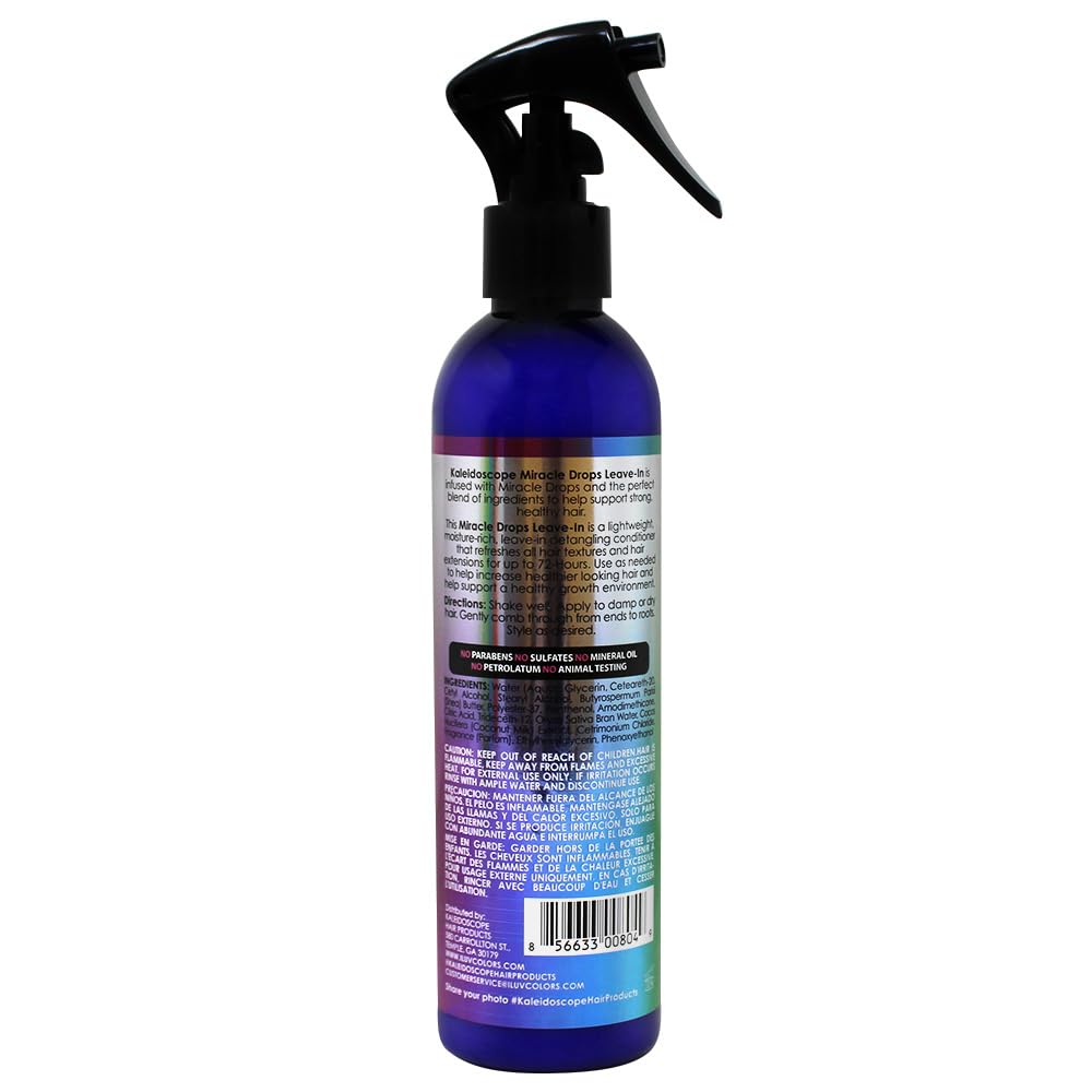 Kaleidoscope Miracle Drops Leave In Conditioner 8 oz - Thumbnail 2