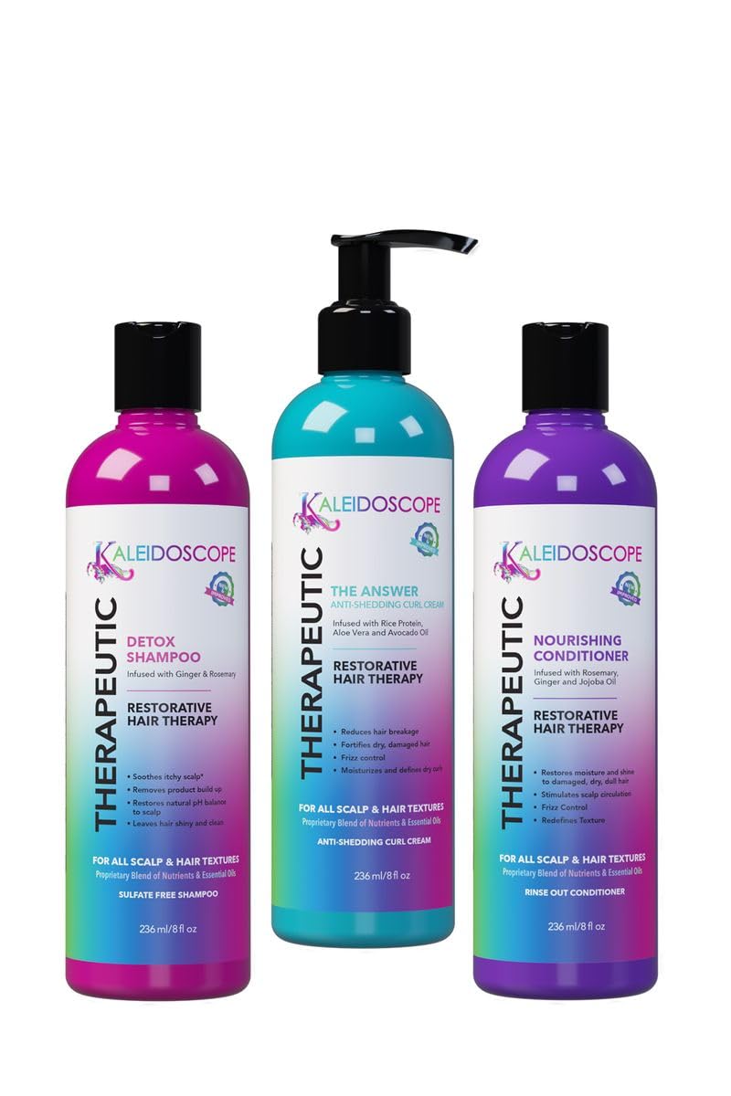 Kaleidoscope Therapeutic Hair Conditioner Infused With Jojoba Oil and Rosemary