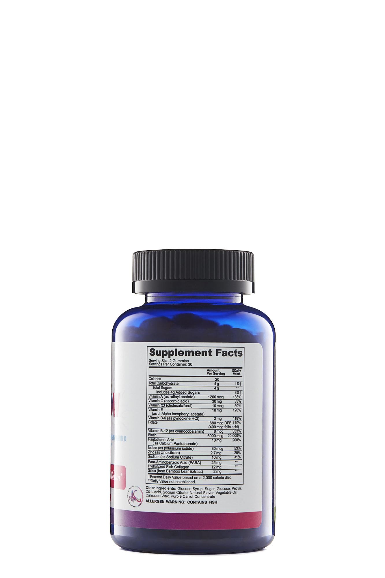 Kaleidogrow Healthy Hair Vitamins 60ct - Thumbnail 2