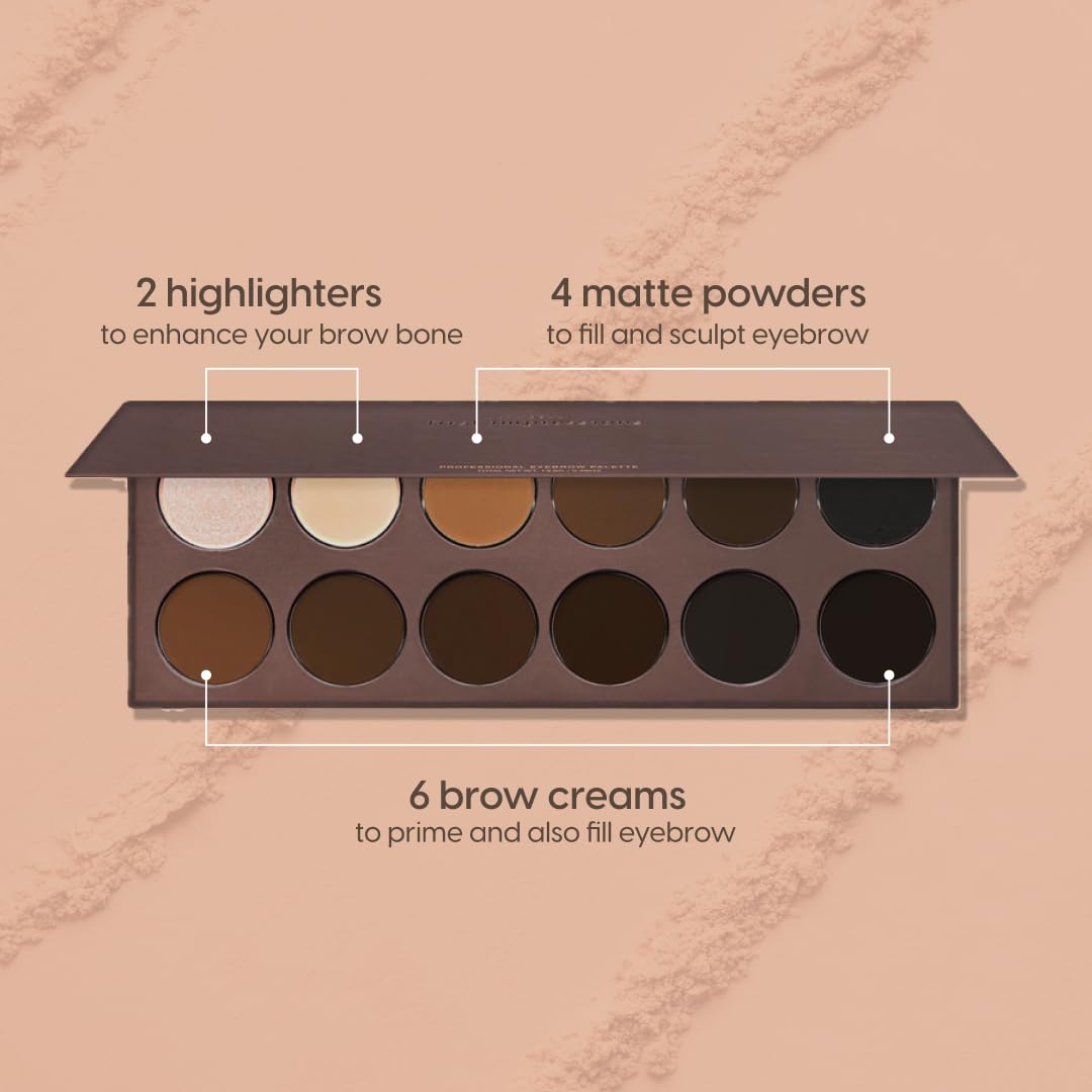 (12-pack) Kara Beauty Every Shade Of You Eyebrow Palette - Thumbnail 3
