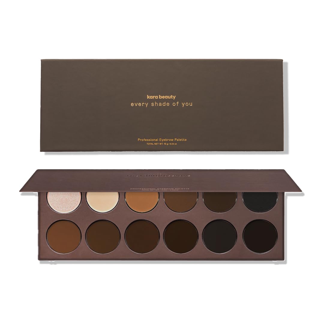 (12-pack) Kara Beauty Every Shade Of You Eyebrow Palette