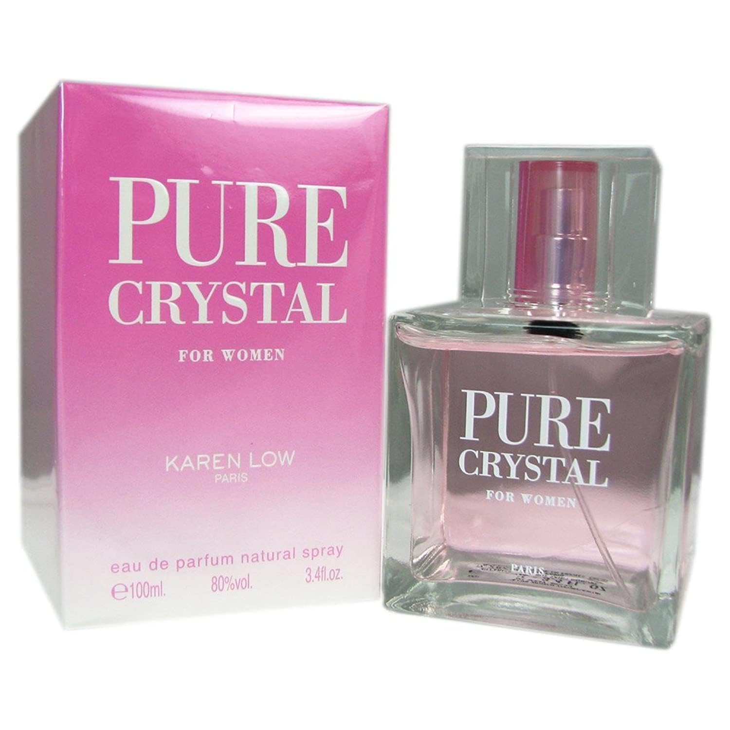Karen Low Pure Crystal For Women EDP 3.4 oz