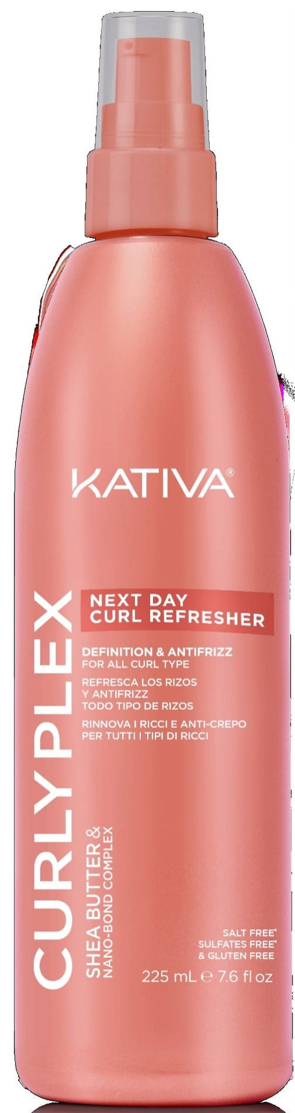 Kativa Curly Plex Next Day Curl Refresher 7.6 oz