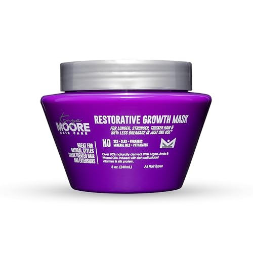 Kenya Moore Hair Care Restorative Growth Mask for Dry Damaged Hair 7.0 Fl. Oz. - Thumbnail 3