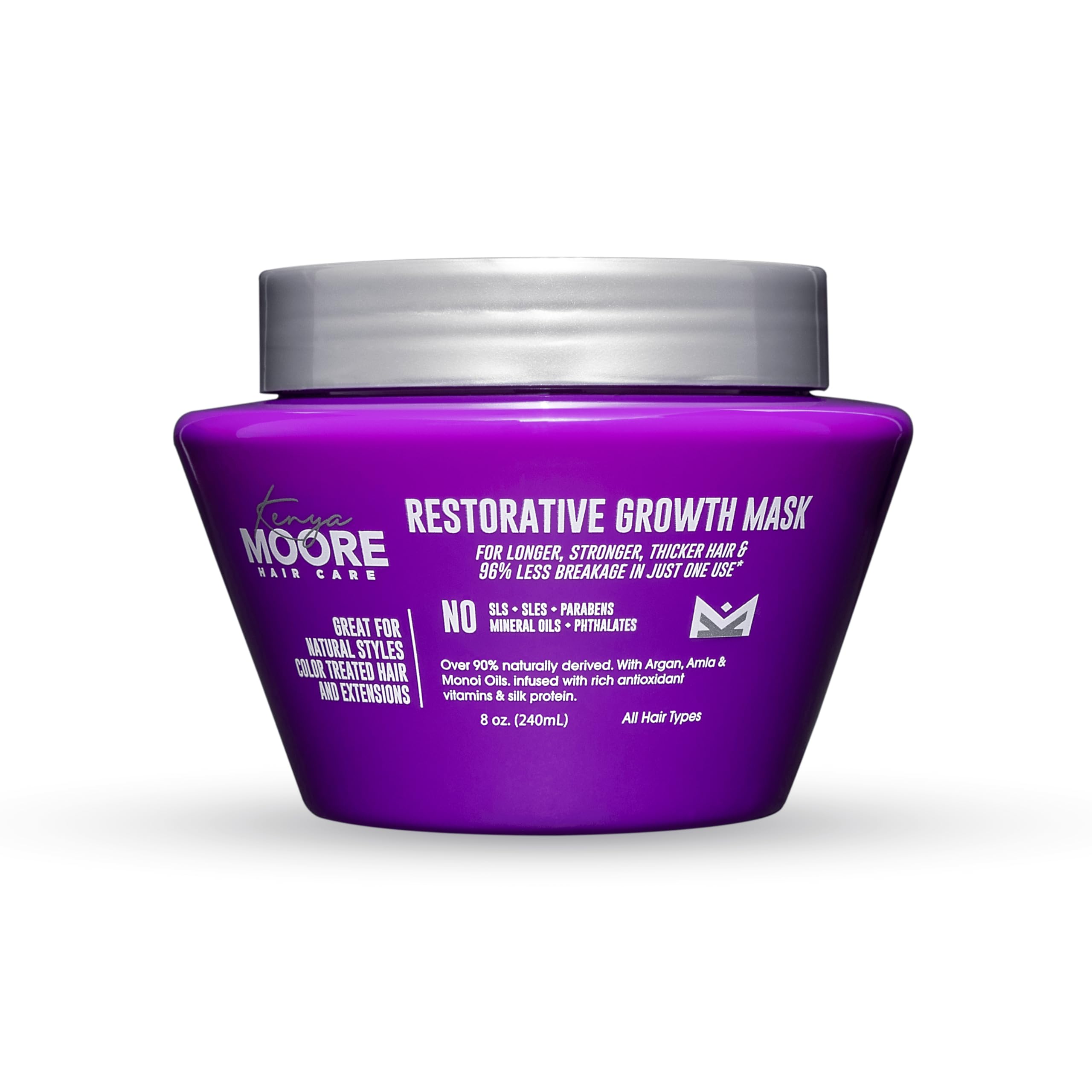 Kenya Moore Hair Care Restorative Growth Mask for Dry Damaged Hair 7.0 Fl. Oz.