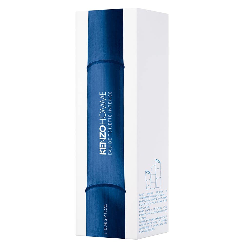 Kenzo Homme Intense Fragrances 3274872421554 For Men EDT 3.7 oz - Thumbnail 3