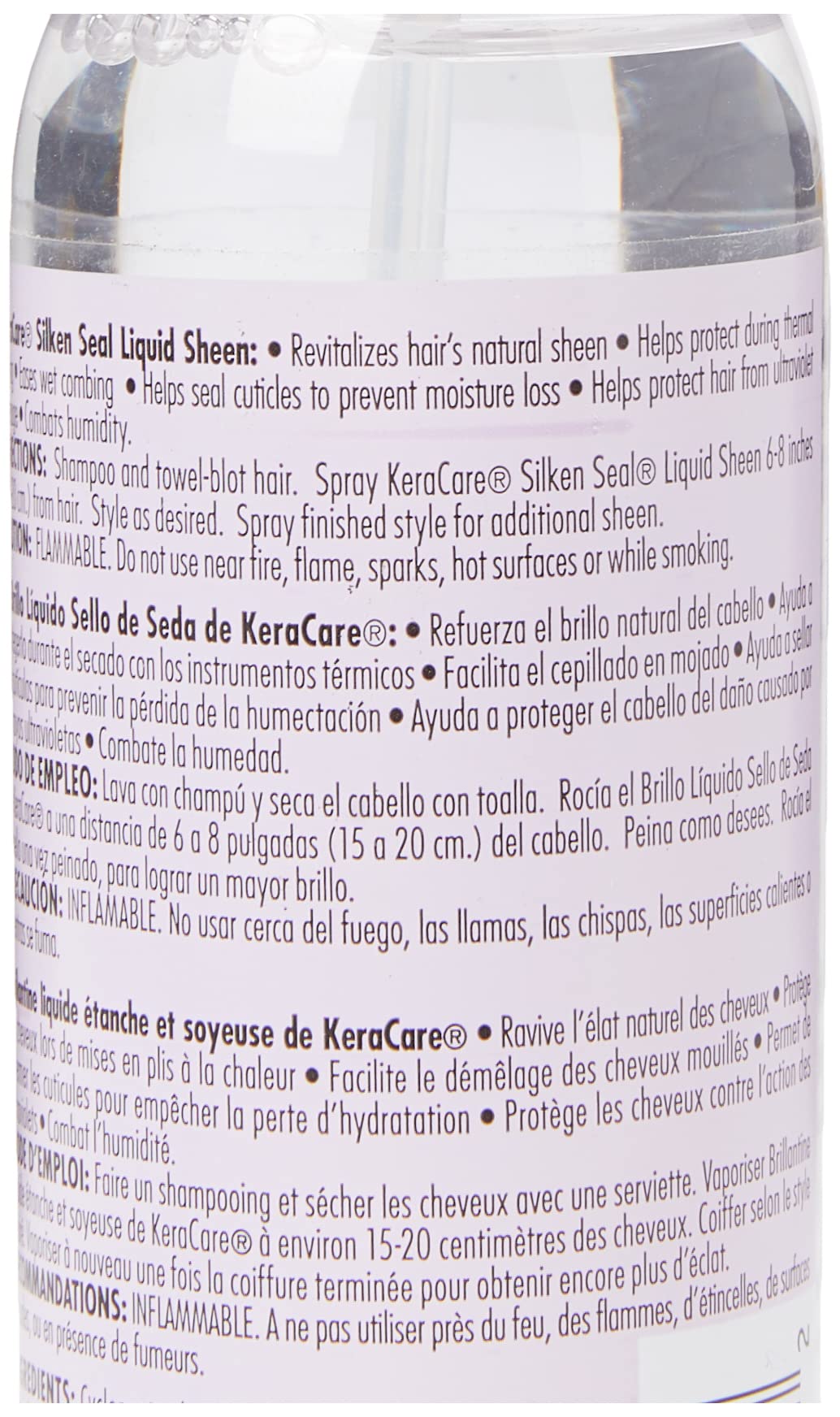 Keracare Silken Seal Liquid Sheen Avlon 4 oz - Thumbnail 3