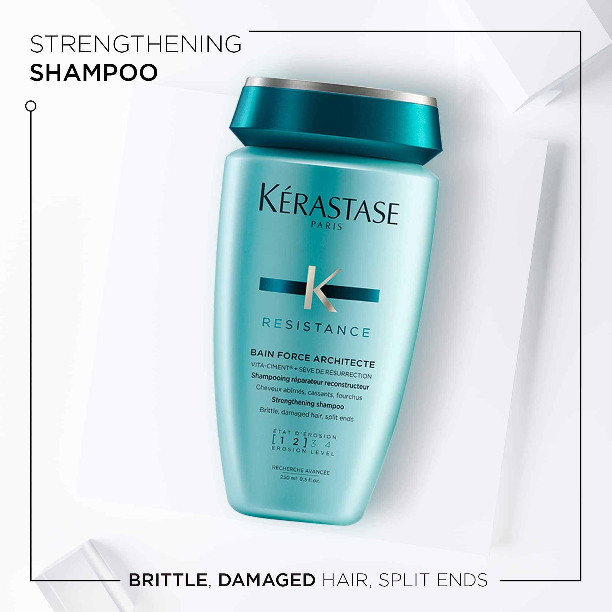 Kerastase Resistance Force Architecte Shampoo Reconstructing Repair Shampoo for - Thumbnail 2