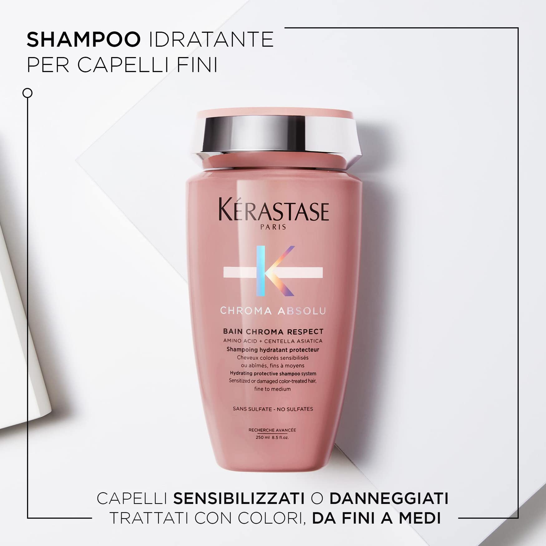 Kerastase Chroma Absolu Hydrating Protective System Shampoo Shampoo 8.5 oz - Thumbnail 2