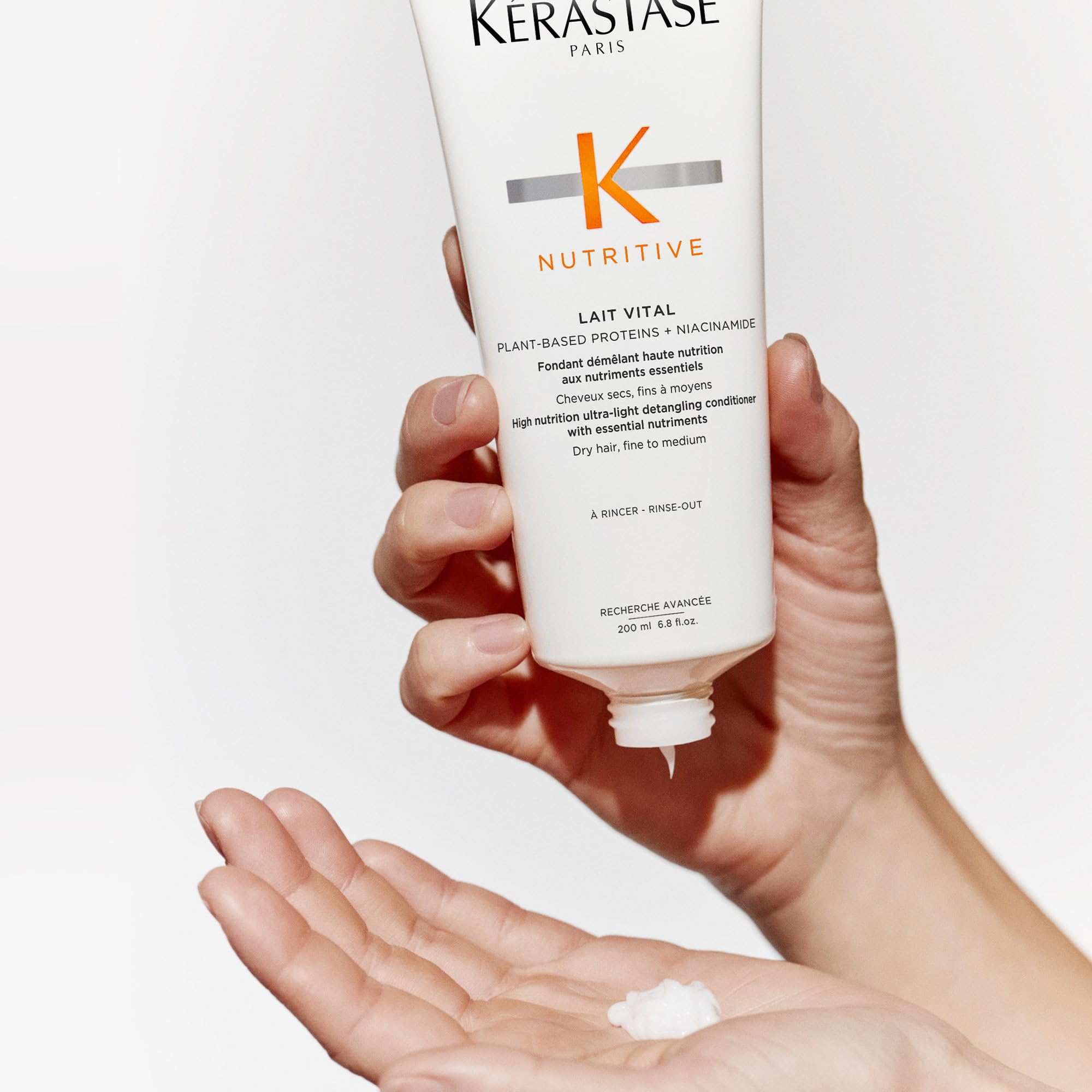 Kérastase Nutritive Lait Vital Hydrating Conditioner Adds Moisture Shine and - Thumbnail 2